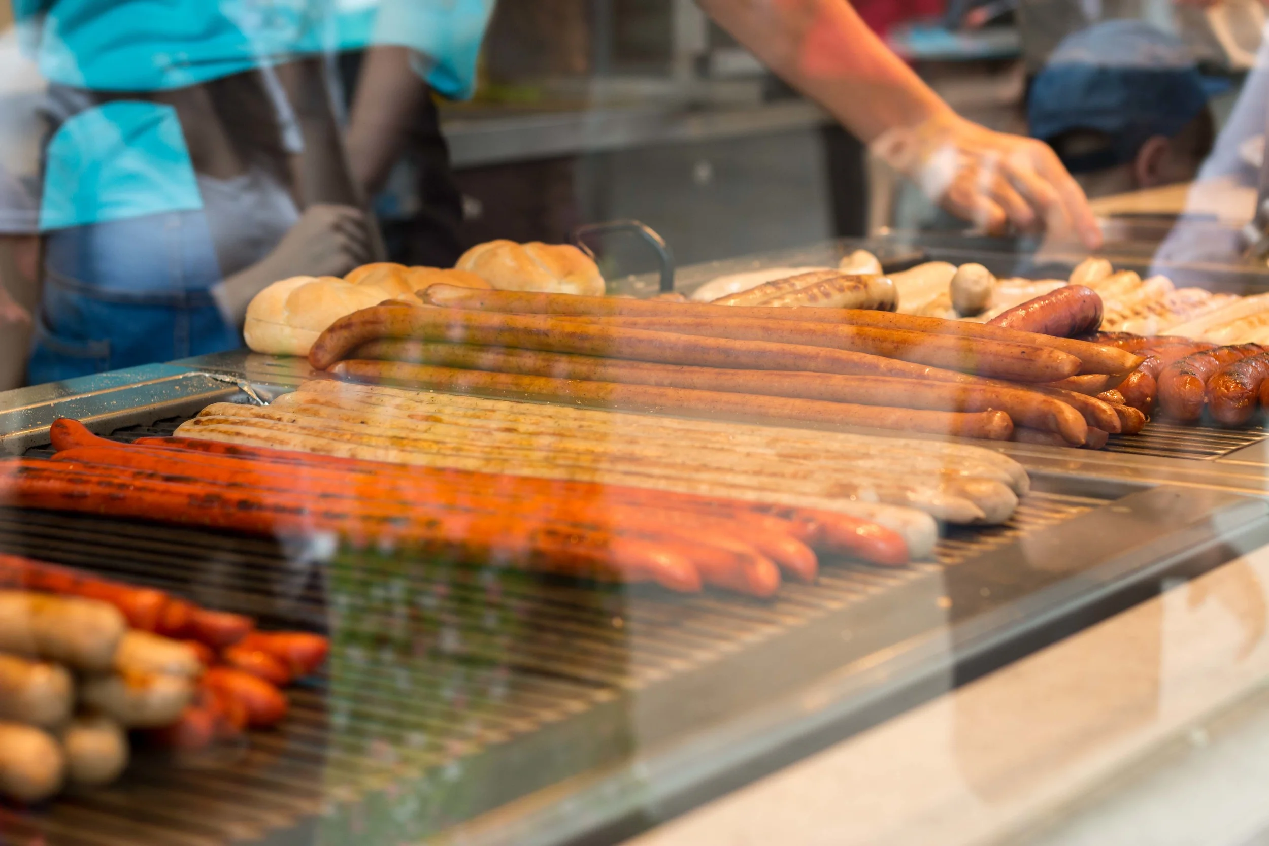 yes, those Wurst are a half meter long