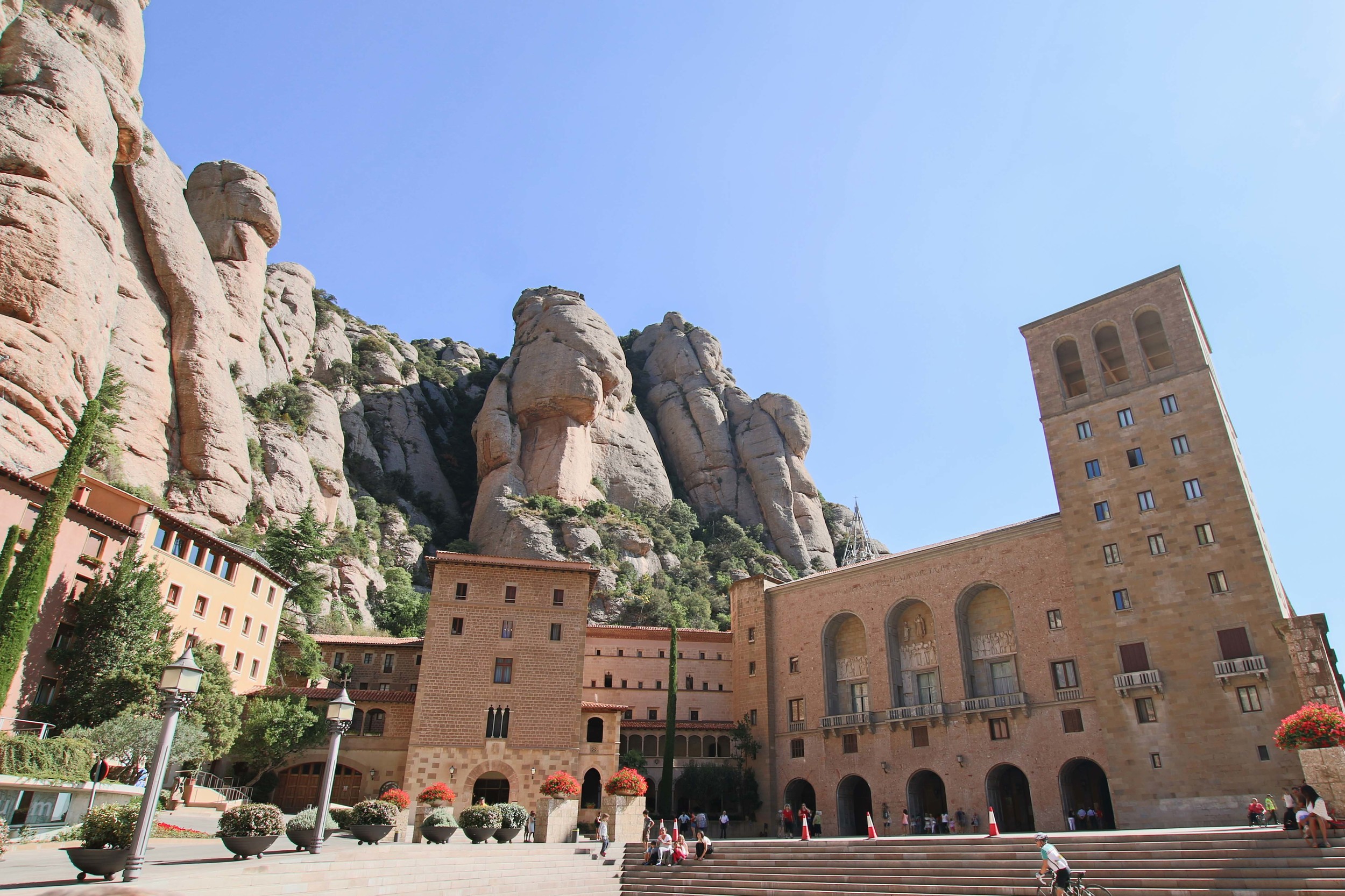 Stunning setting for a monasterry