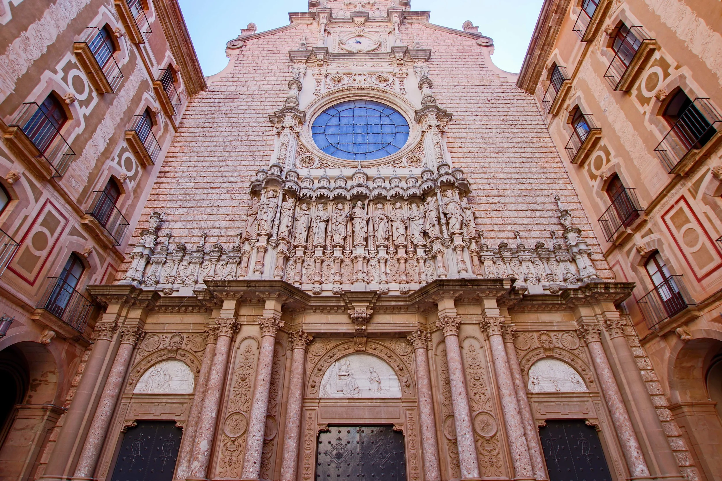 entrance to the Basilica