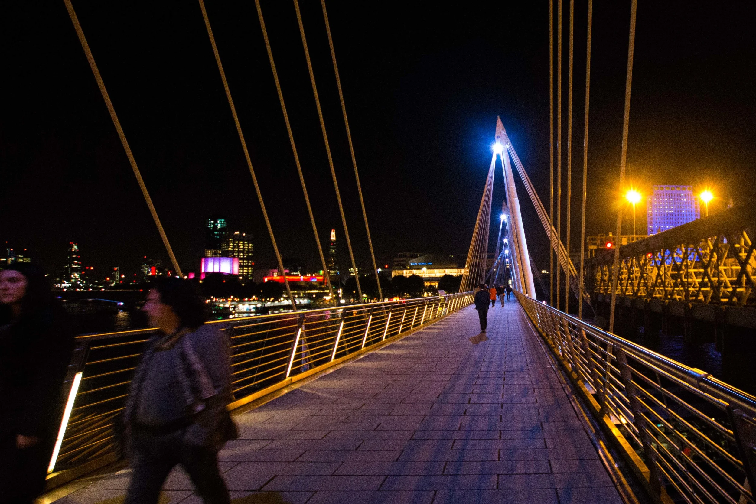 east side of the JUBILEE Bridges
