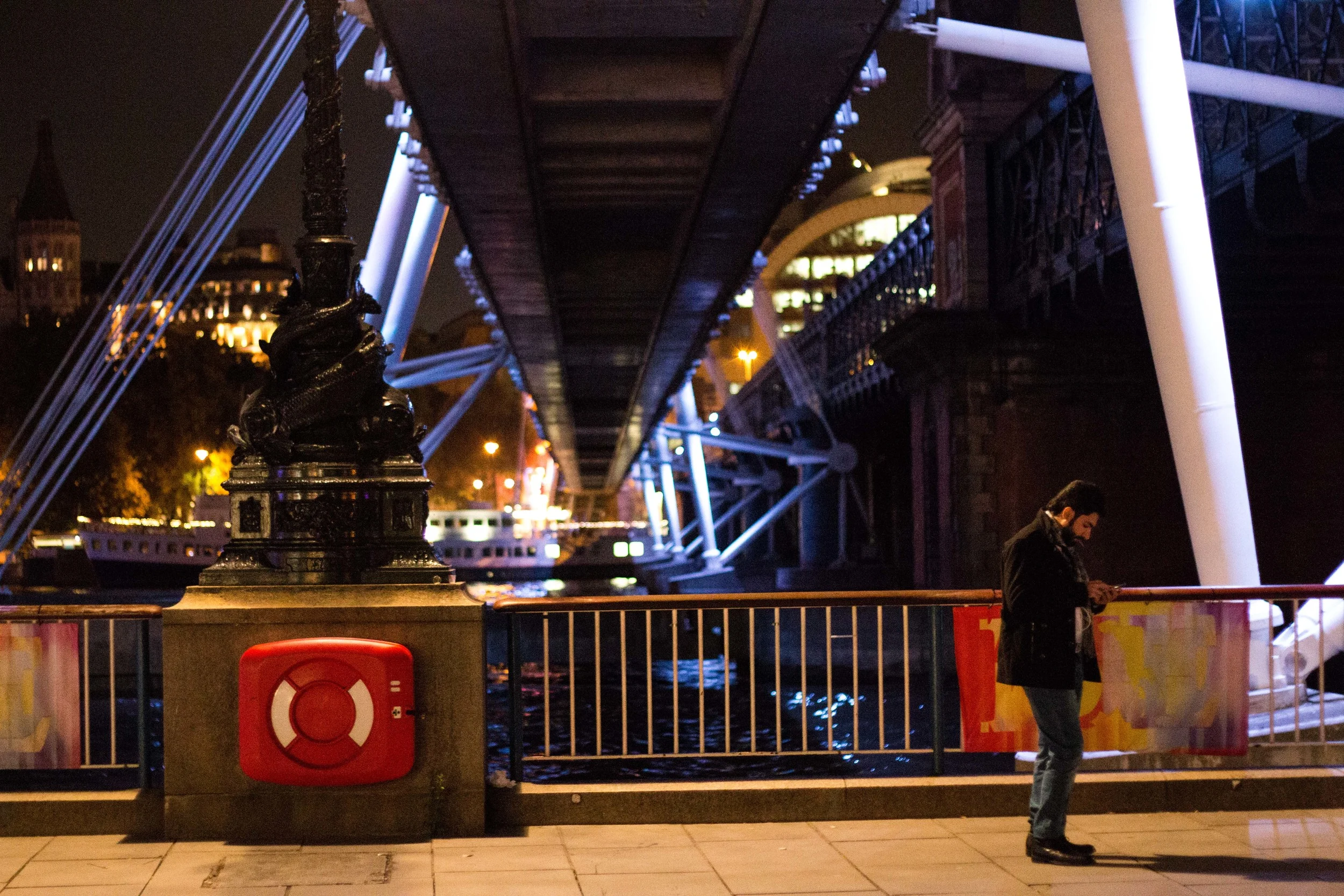 Under the Jubilee Bridges