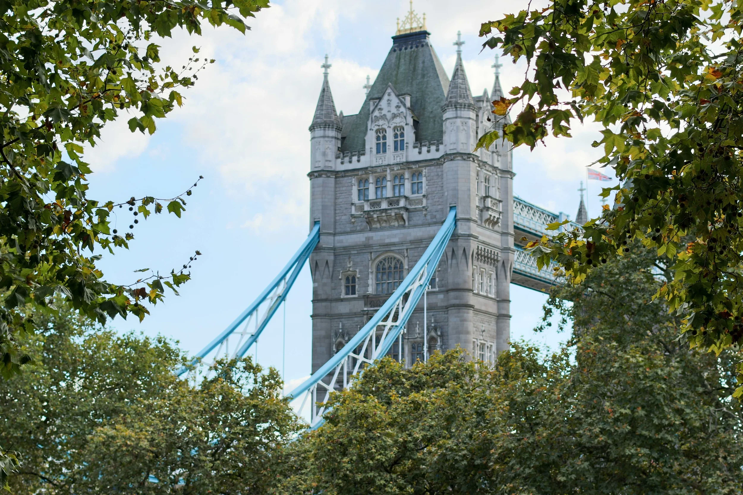 Great view of the Tower Bridge