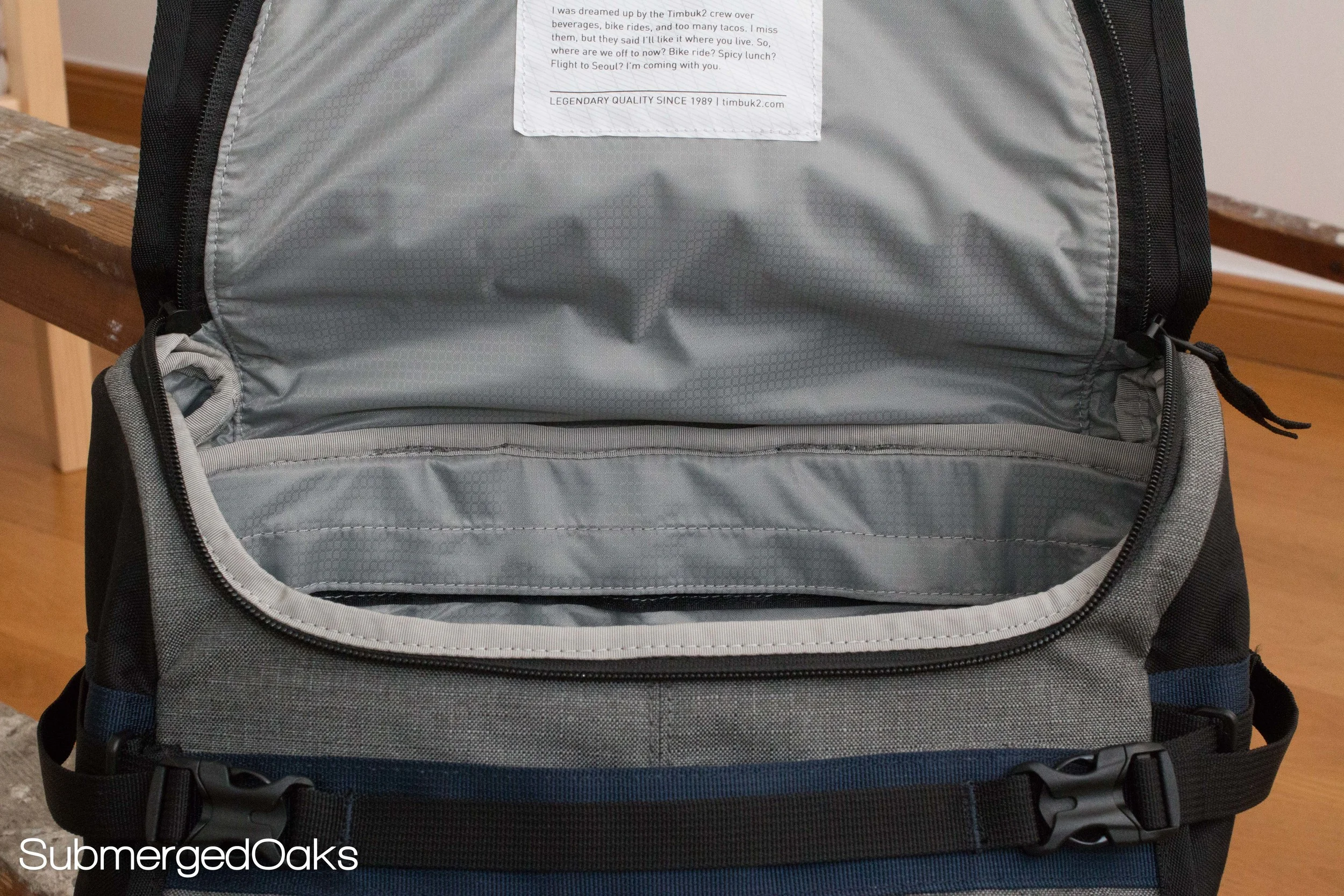 Generous opening for the top pocket making it easy to pack and unpack