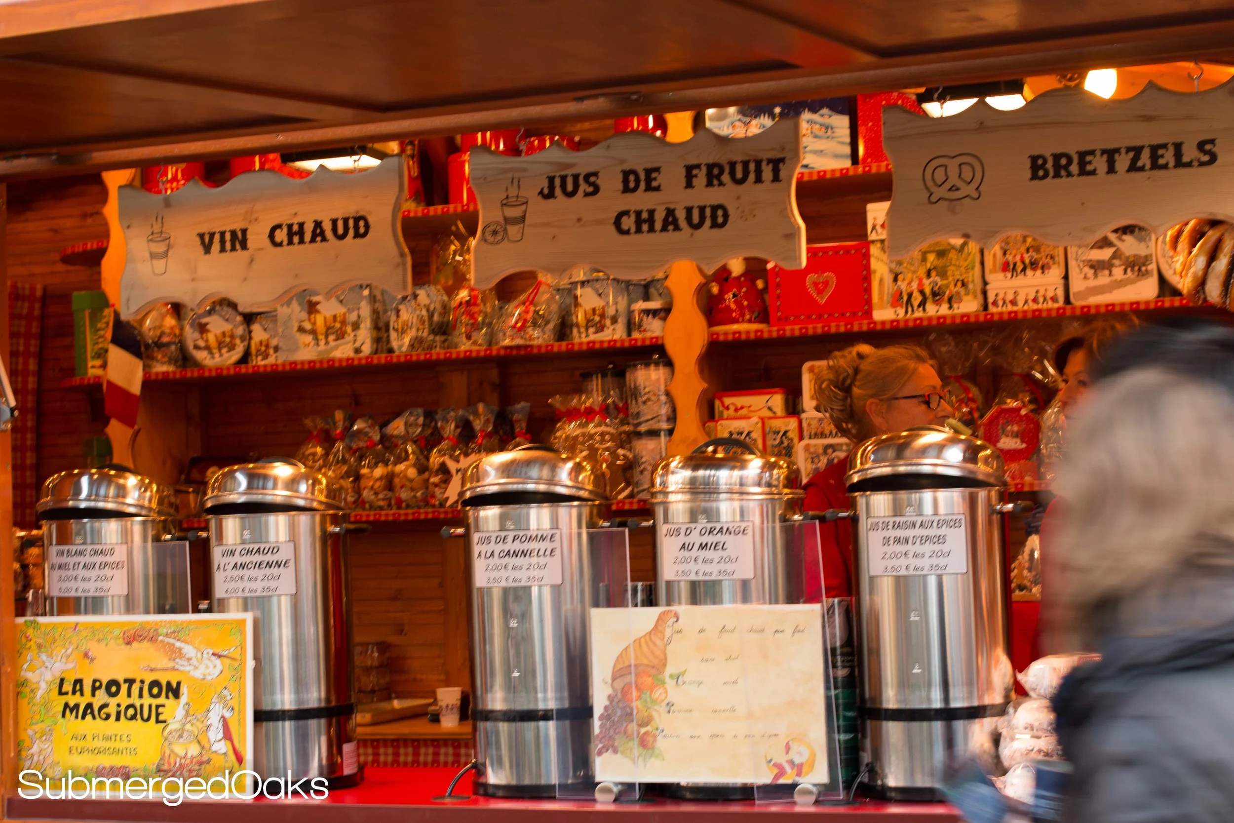 various styles of Glühwein