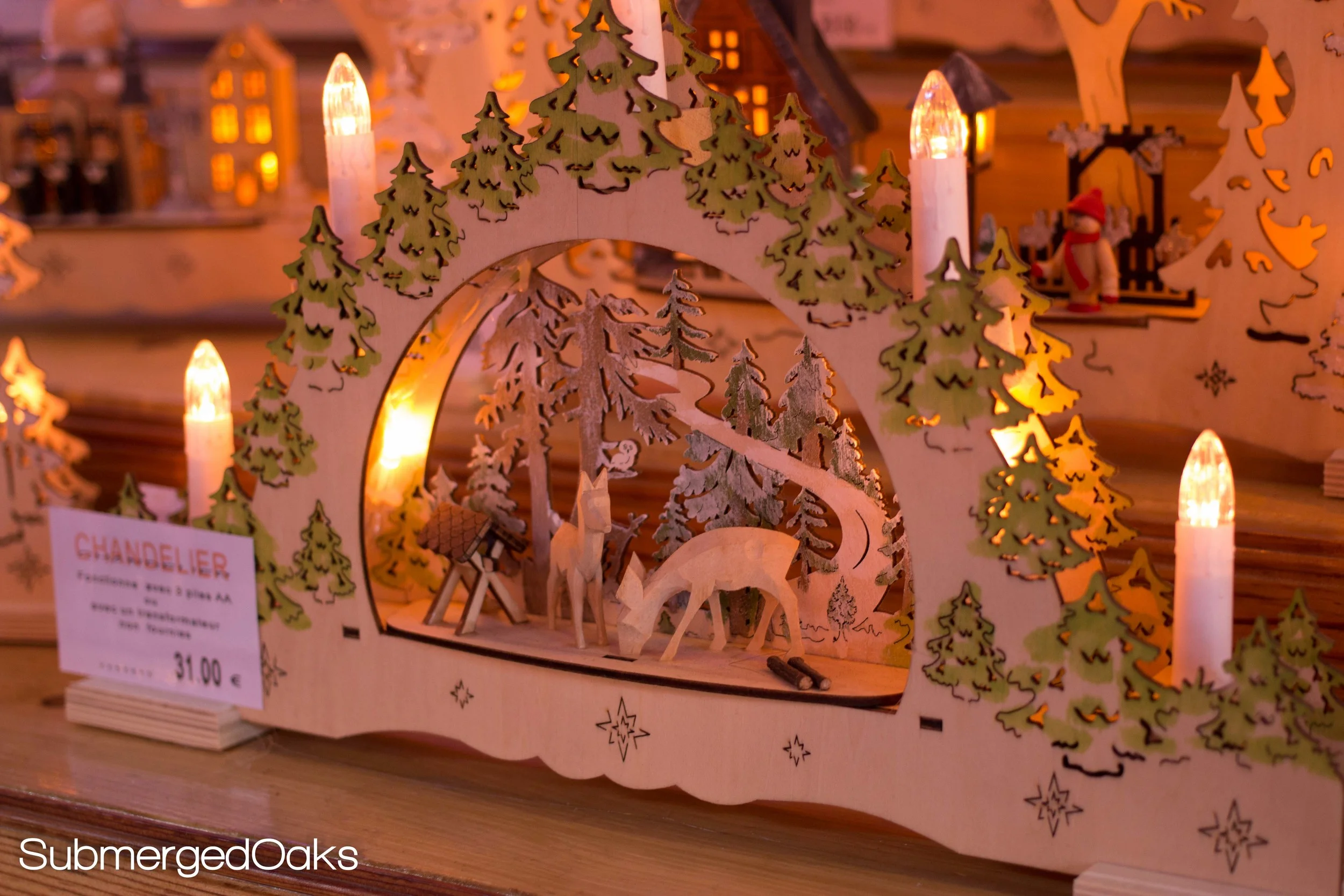 A traditional christmas SCENE, called a Bogen 