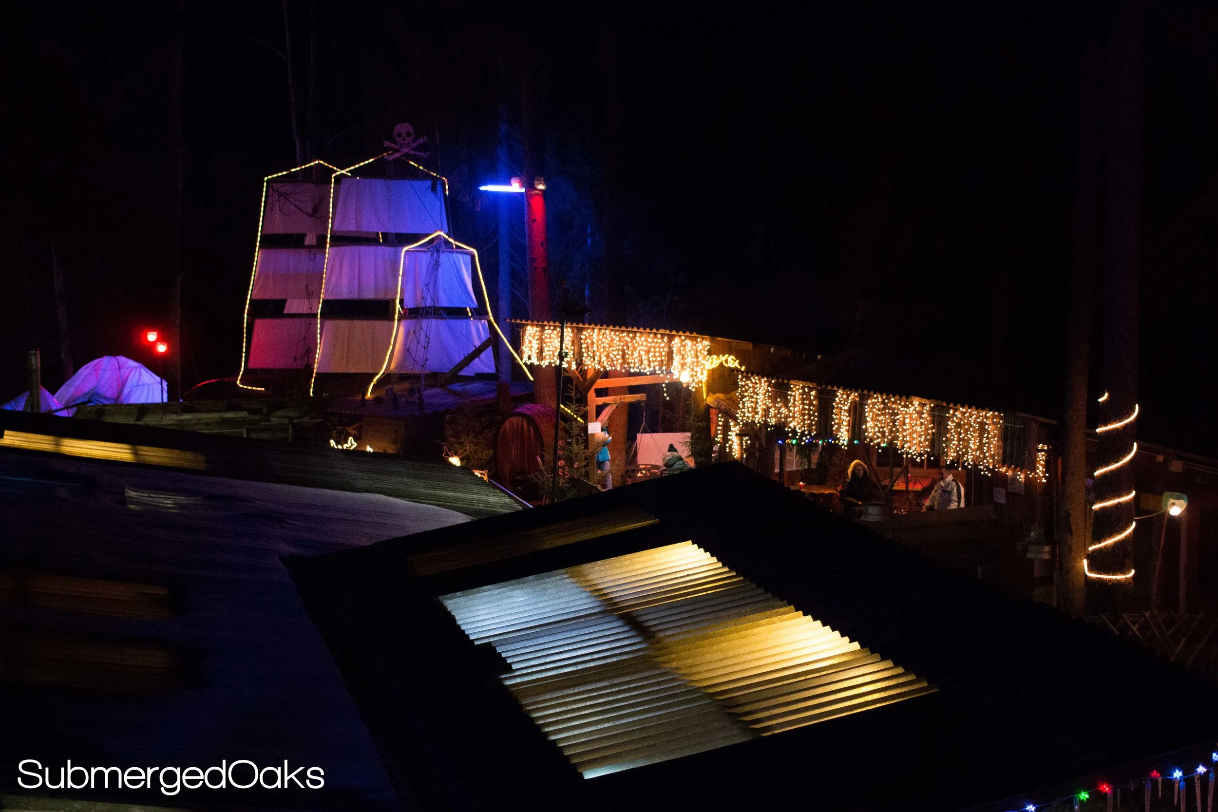 ONe of the over views of the park. THis one shows the pirate ship