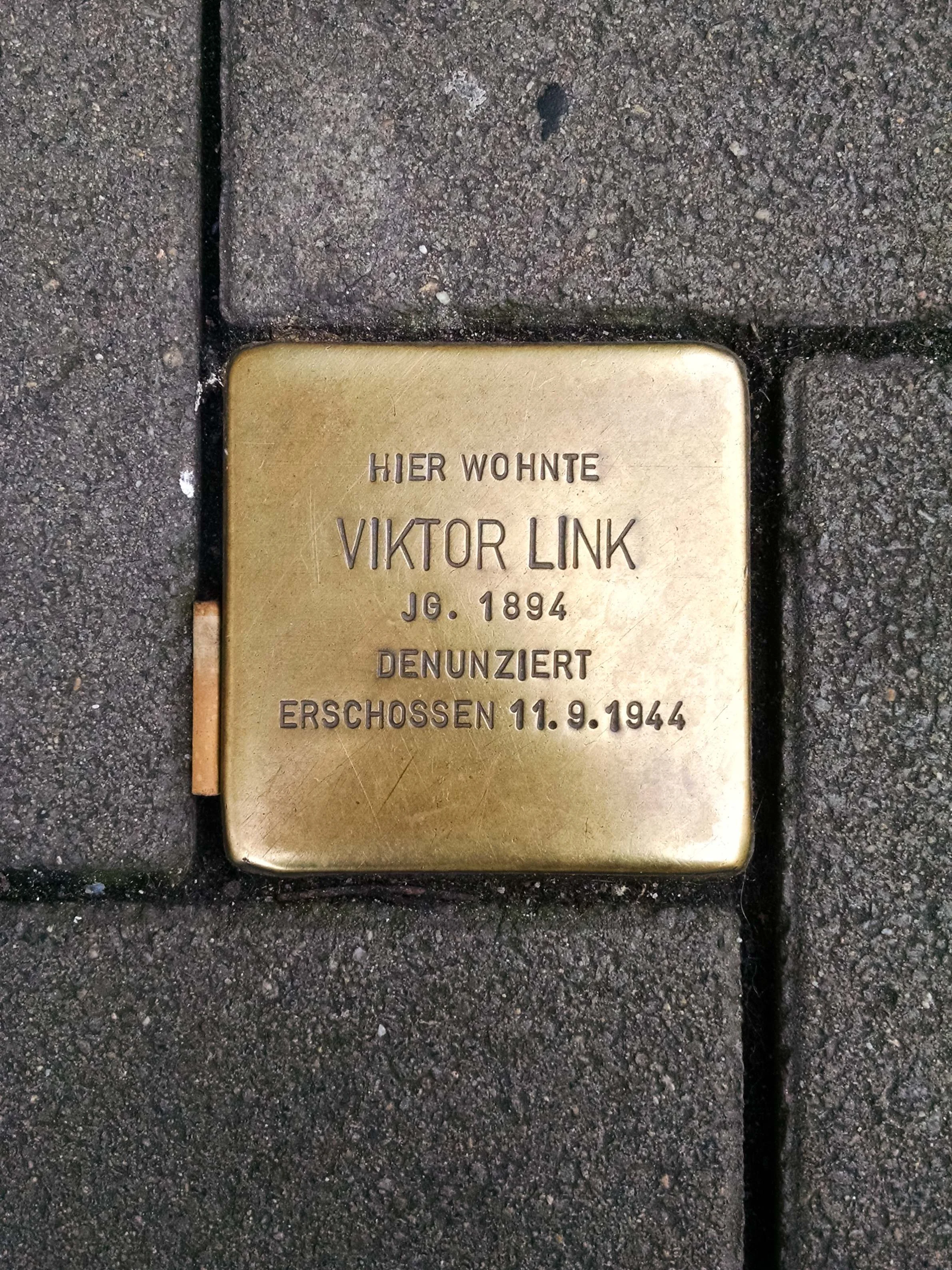 Viktor was shot in September of 1944