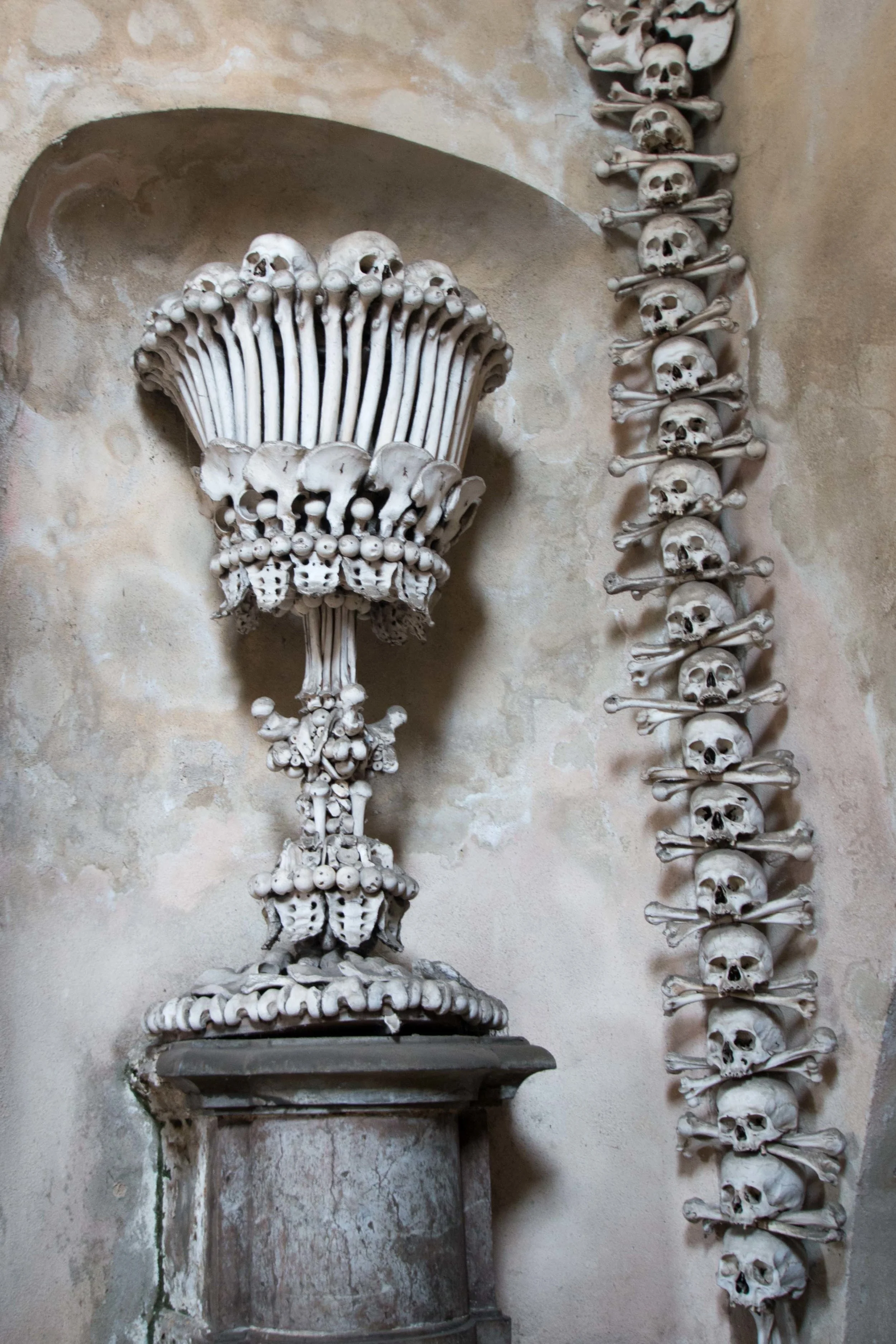 Chalice of human bones