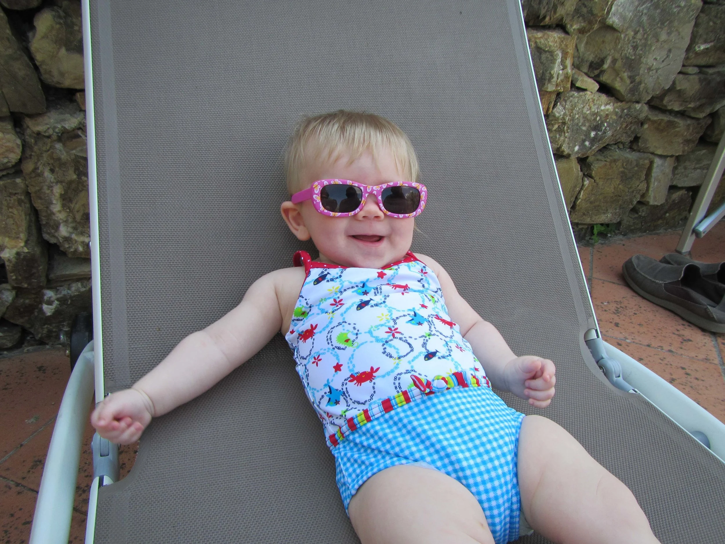 Even Evelyn likes Tuscany!