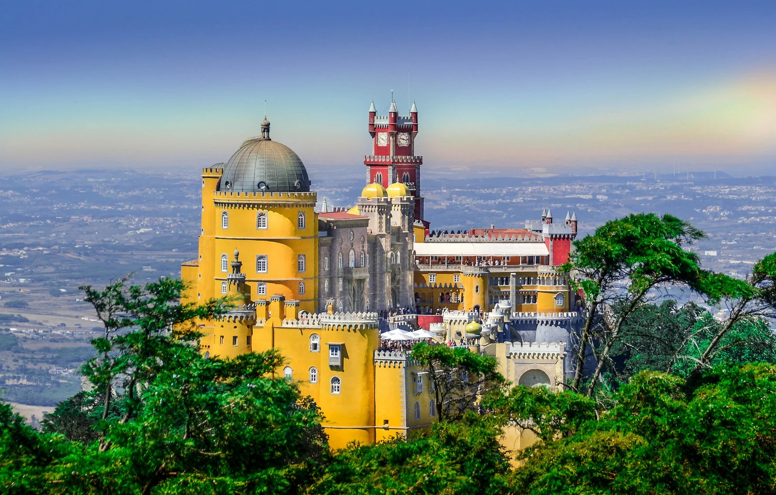 Pena Palace Sintra, Portugal :: Source
