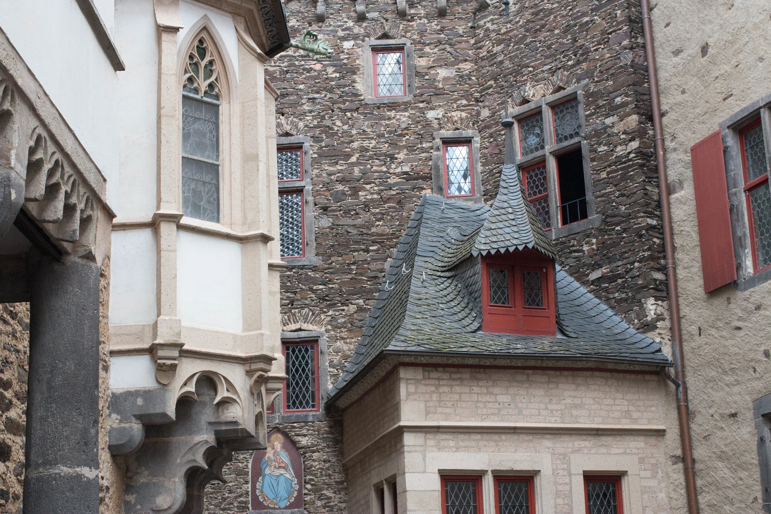 Three brothers - three distinct architecture styles