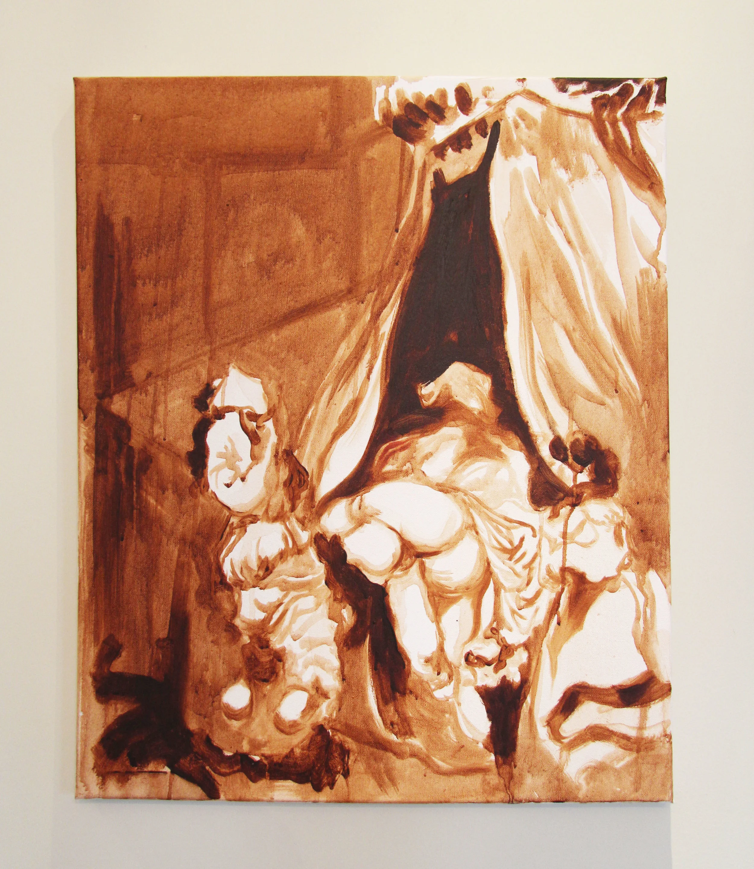 Lady in Waiting Sepia Paintings Luisa Maria MacCormack.jpg