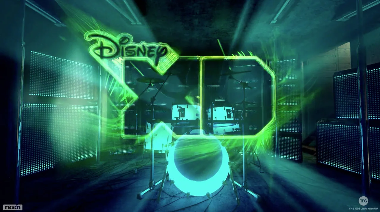 Project: Disney Drums Responsible for: Animation. Rigging of the drum set and arms.