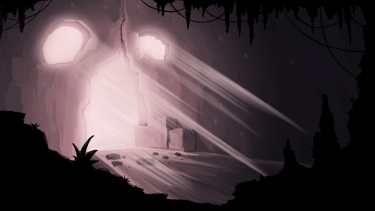 Background Painting for a LoopDeLoop animation entry.