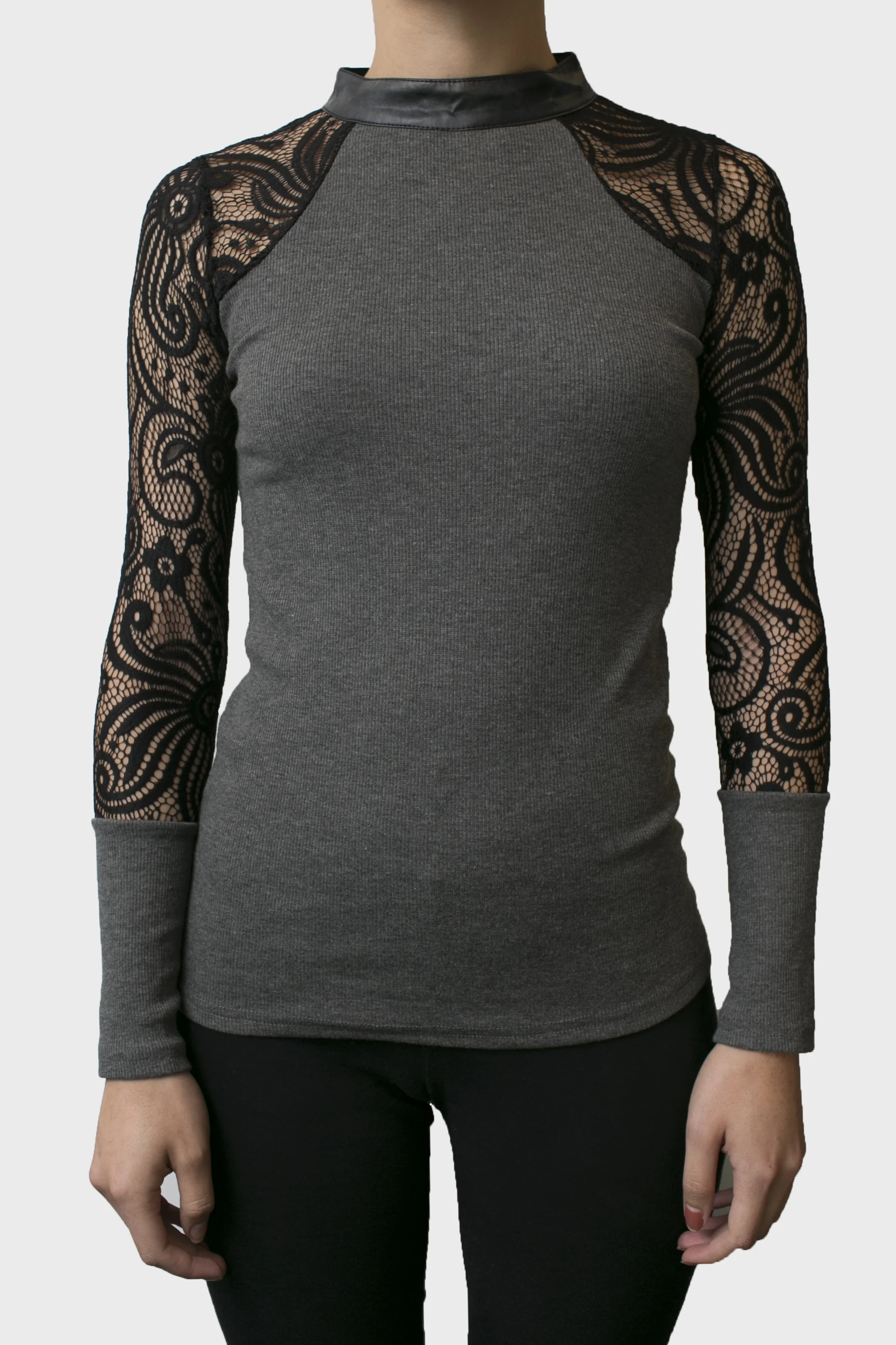Lace Long Sleeve Top