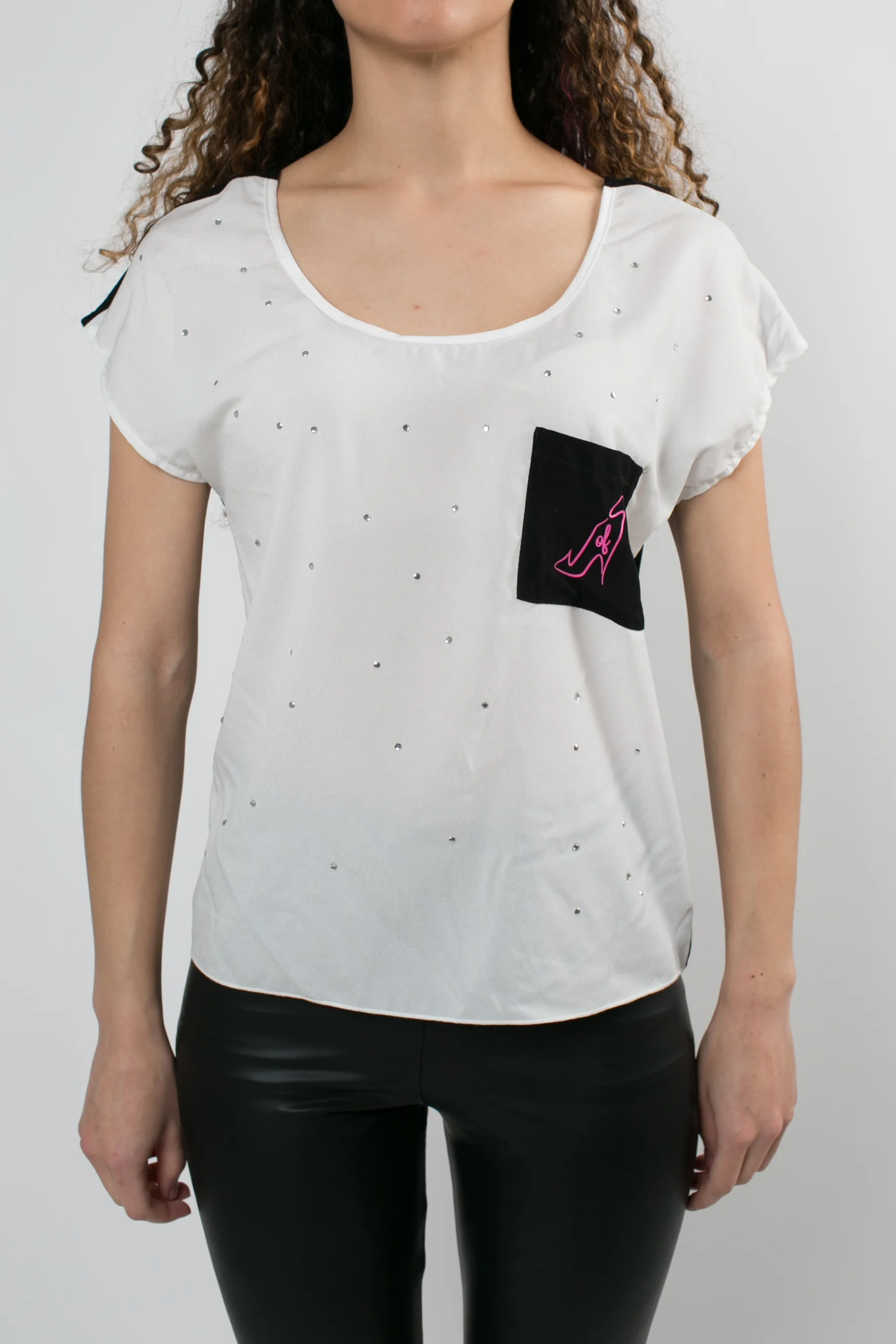 Stud & Gem Pocket Top