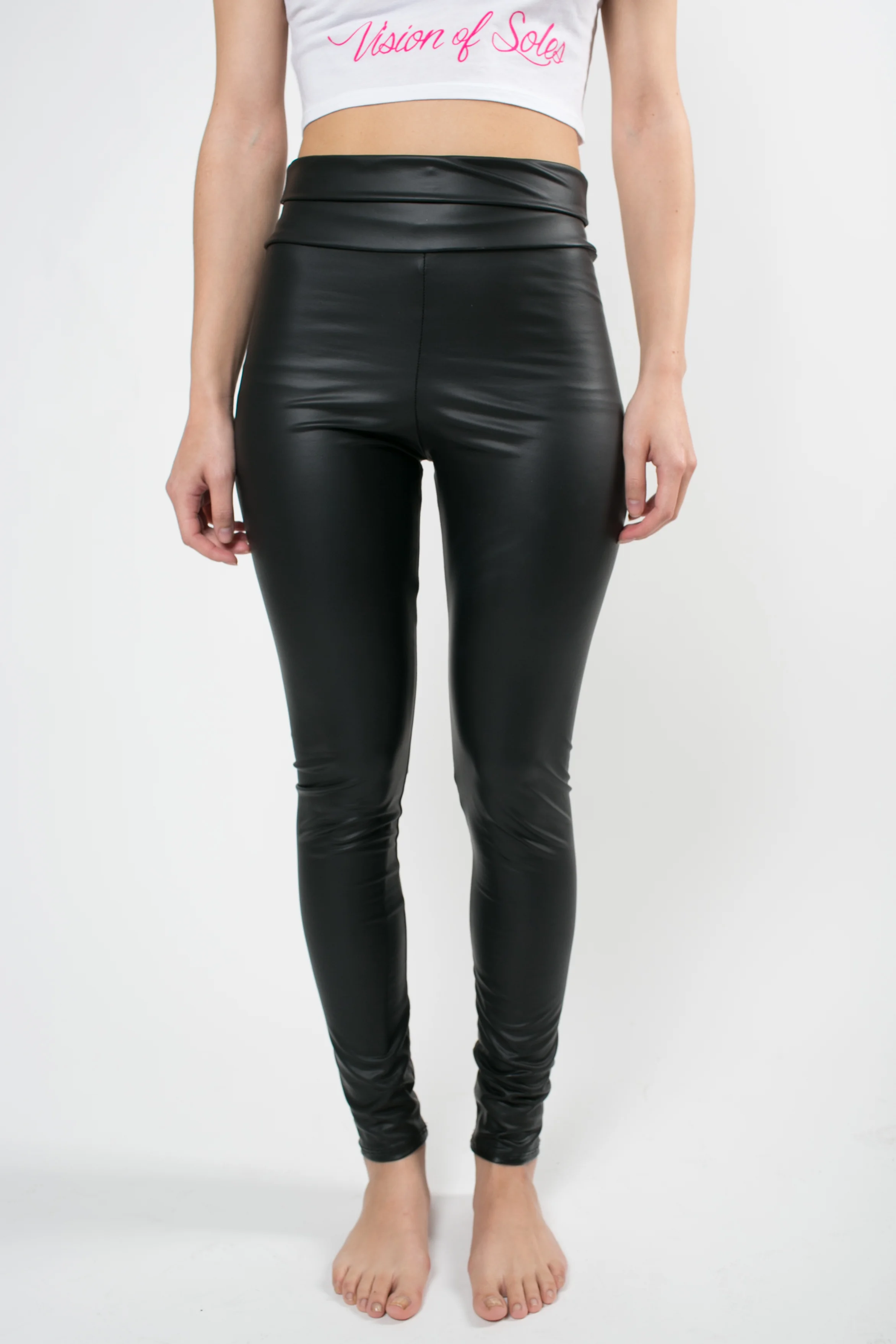 Faux Leather Leggings