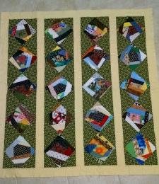 cuddle quilt made by Diana N. quilted by RM, 2016