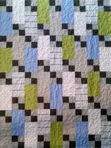 Blue Youth made by Susan R., quilted by RM, 2017