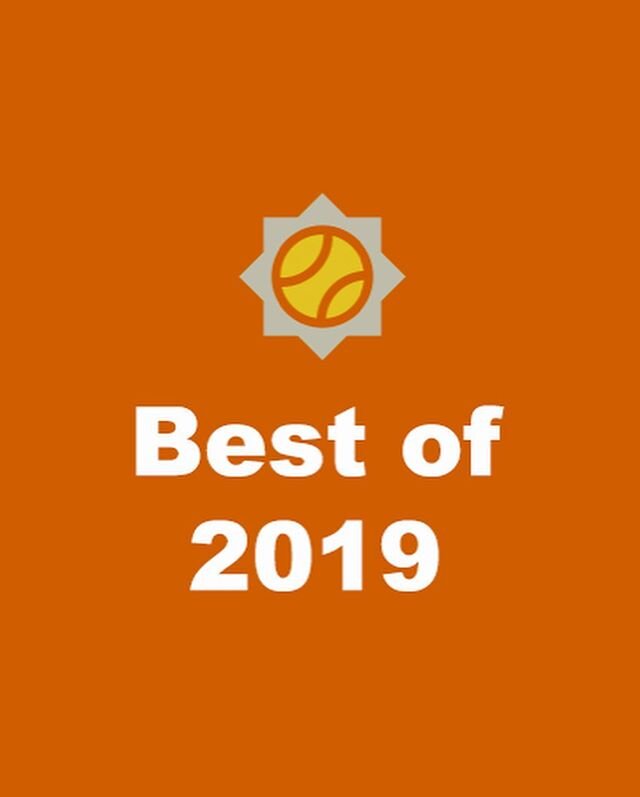 Best on-court tennis style of 2019. #tennisfashion #bestof2019 #kidstennis