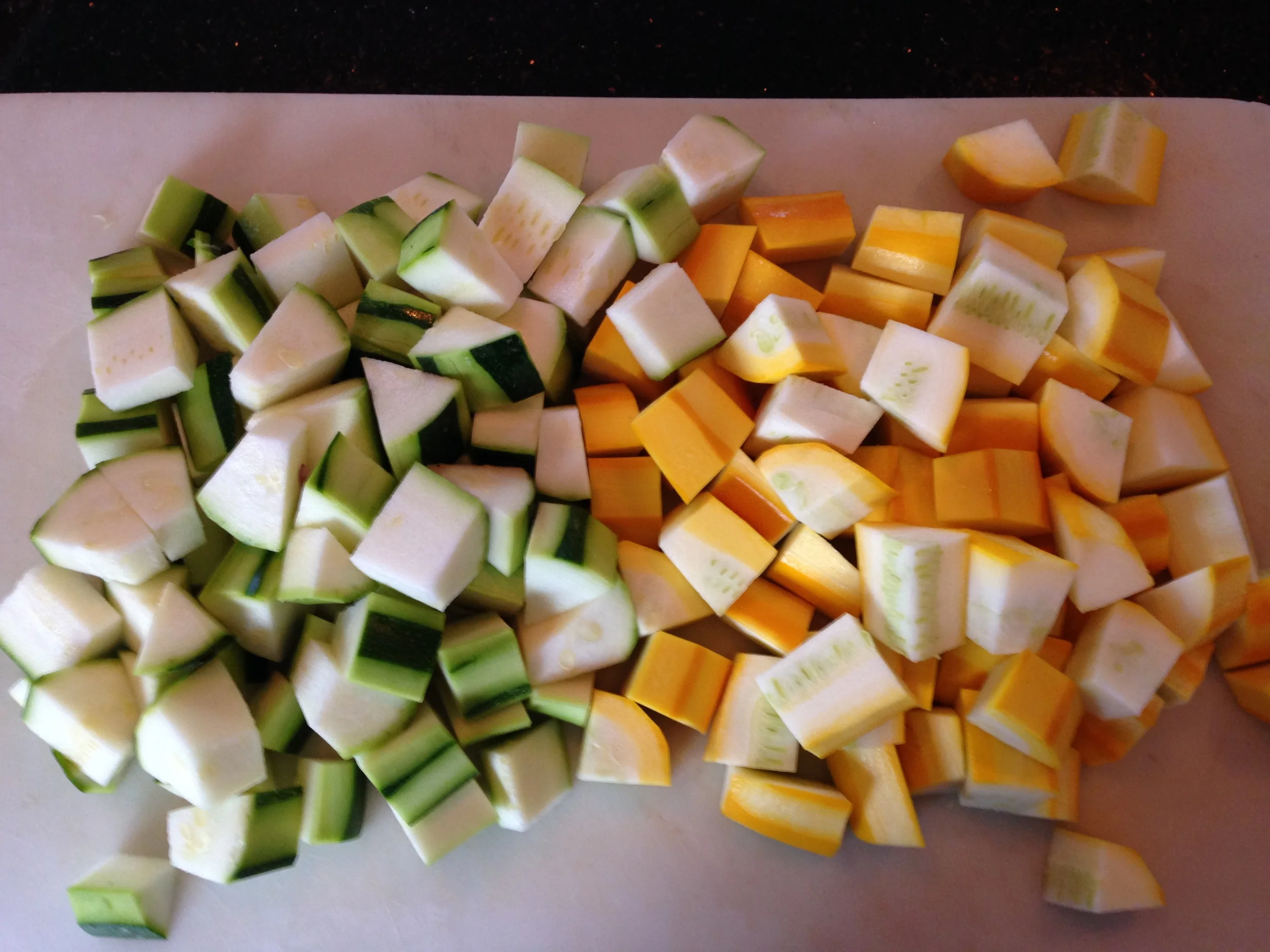 Zucchini and yellow squash