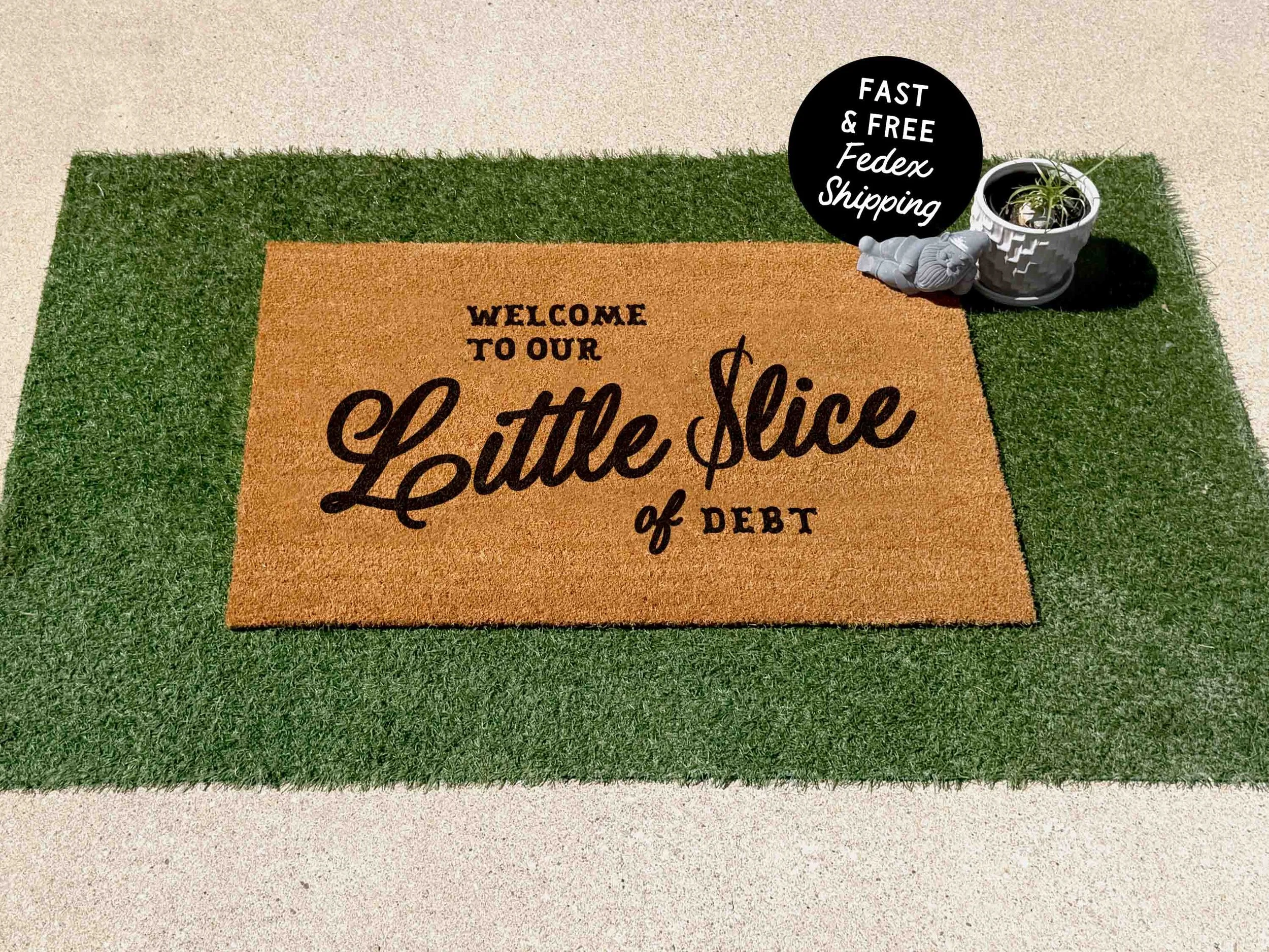 I've also randomly gotten into designing snarky doormats