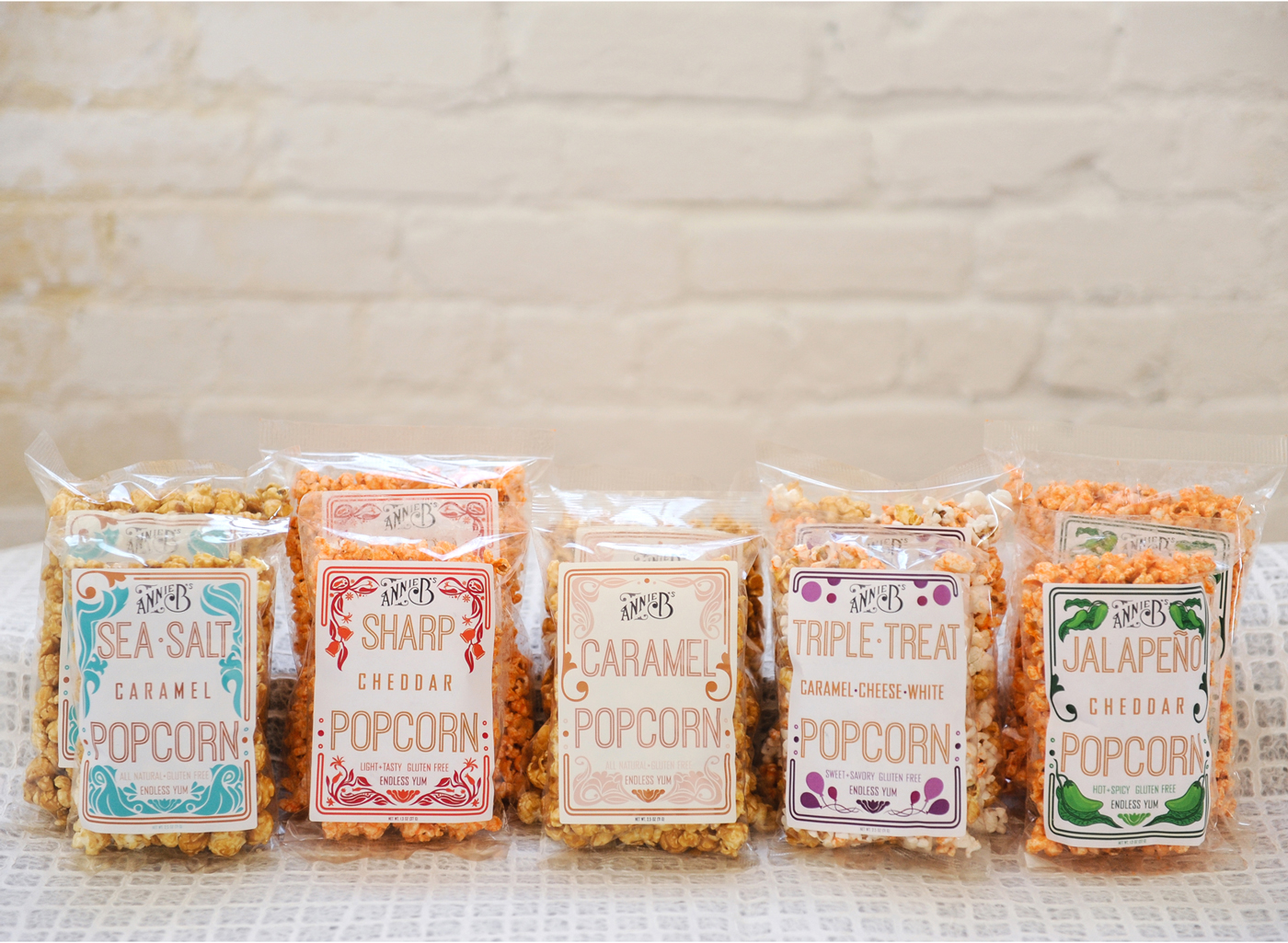 Annie B's Popcorn Labels