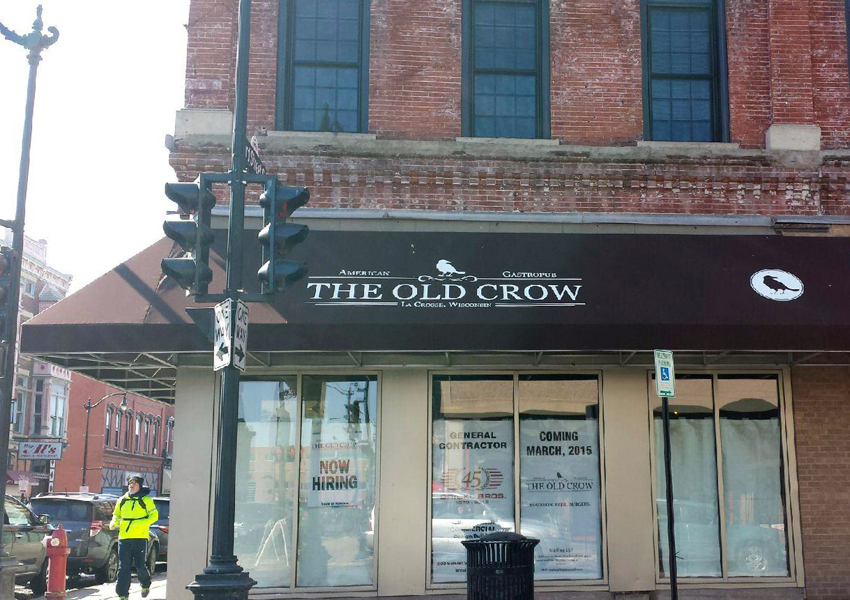 Old Crow Restaurant Awning