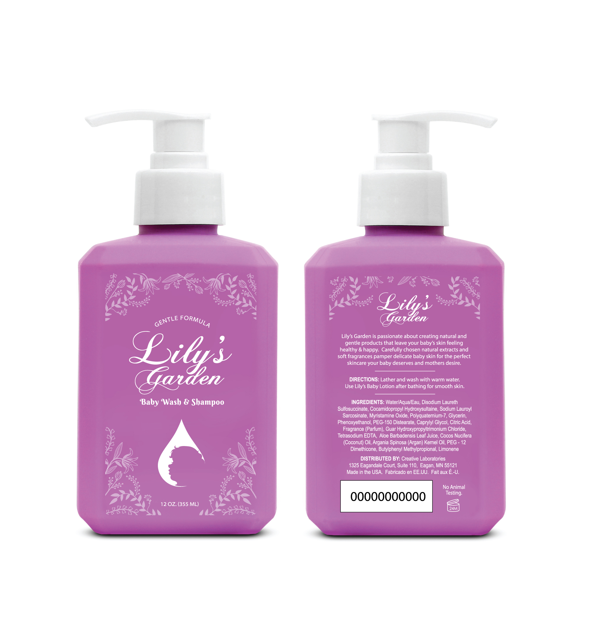 Lily's Garden Baby Wash