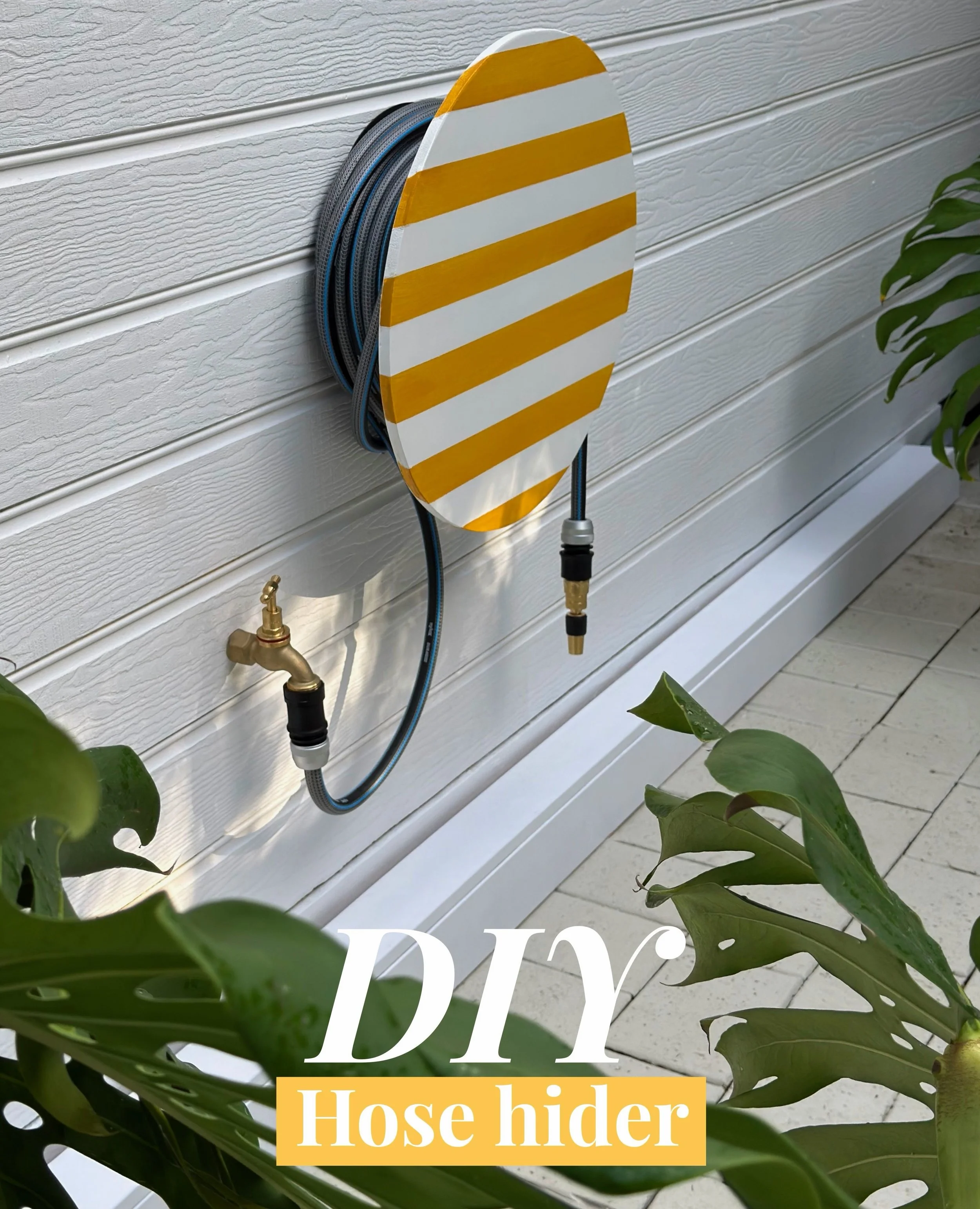 I whipped up this cute solution to hide the garden hose for the Bunnings magazine DIY July special. ⁠
🌼 Pop over to @bunnings to watch the DIY video or click through my link in profile for a closer read.⁠
⁠
#howtoDIY #DIYgardenhosecover #gardentrend