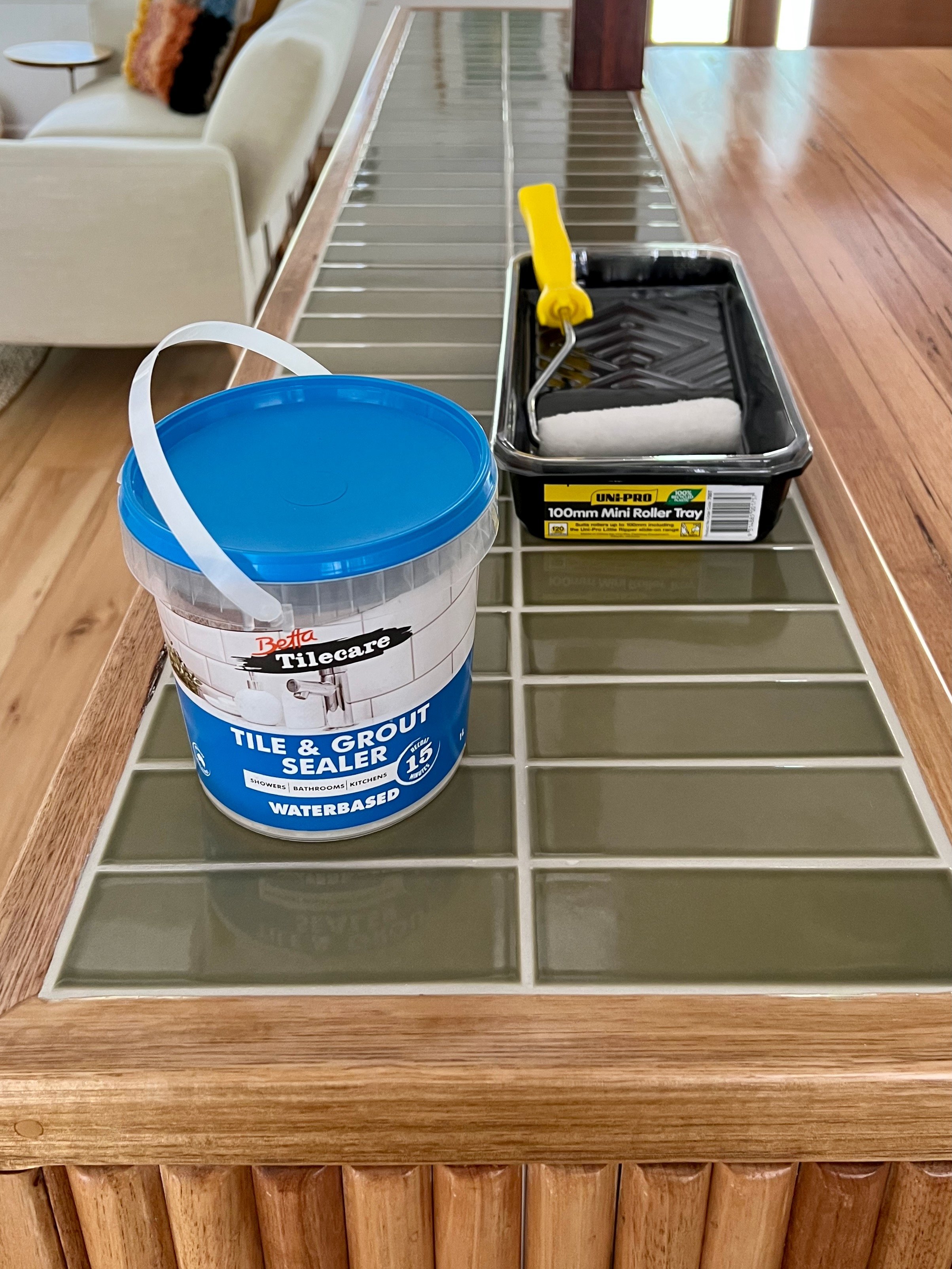 Betta TileCare 500ml Tile And Grout Sealer With Wheel Applicator - Bunnings  Australia