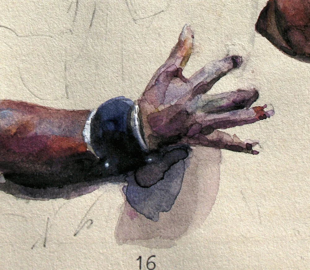 "Rock n' Roll on a 16 - 1968" Detail.