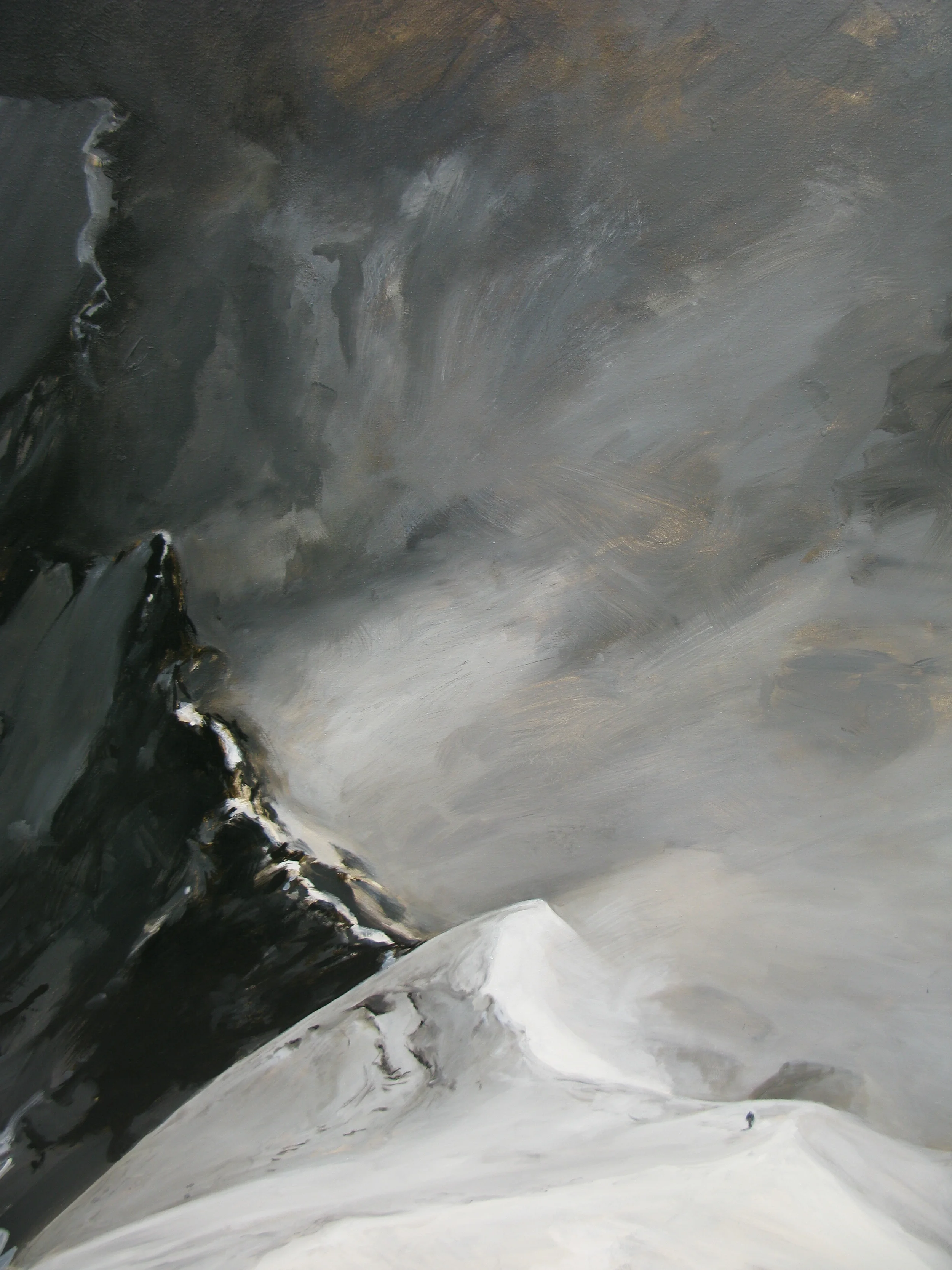 Earnslaw (detail) - oil on canvas, 1700 x 1300mm, 2008