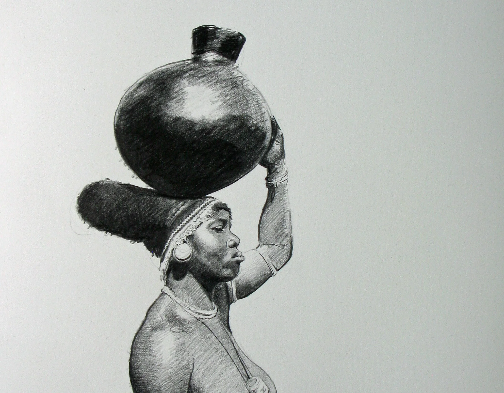 Keepsake - North Africa, 1941-43. Graphite on paper, 2014