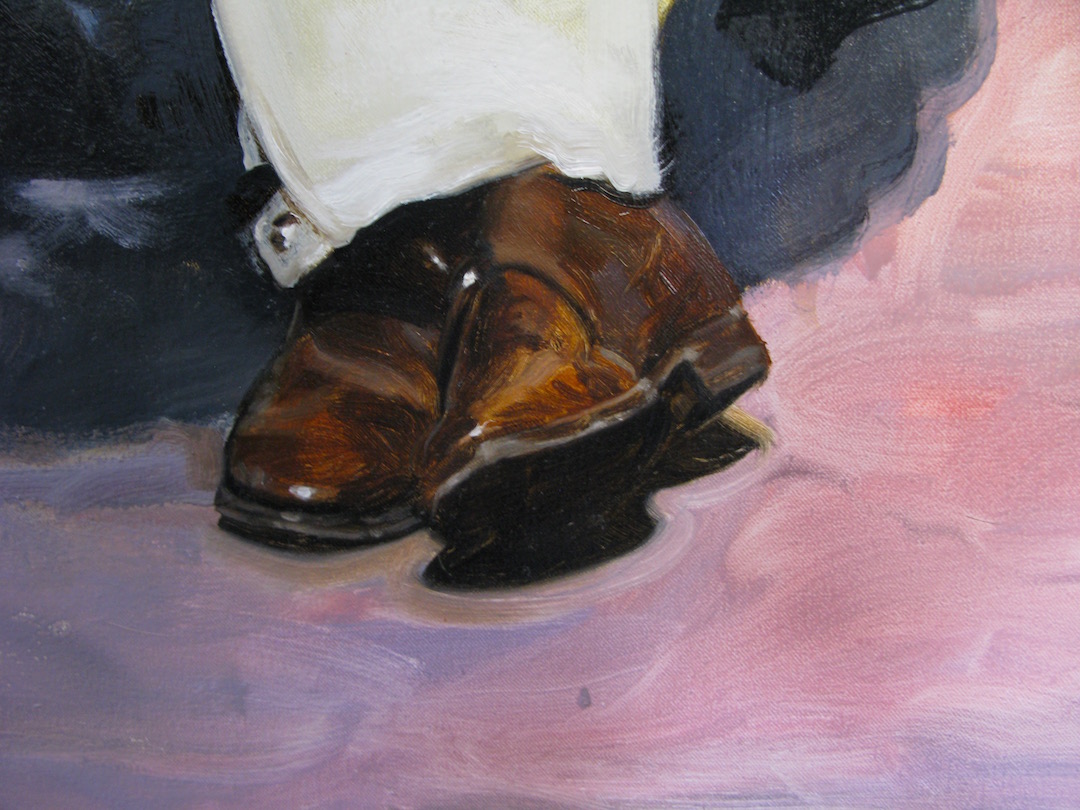 Warhawk - Detail. Oil on Canvas, 2015