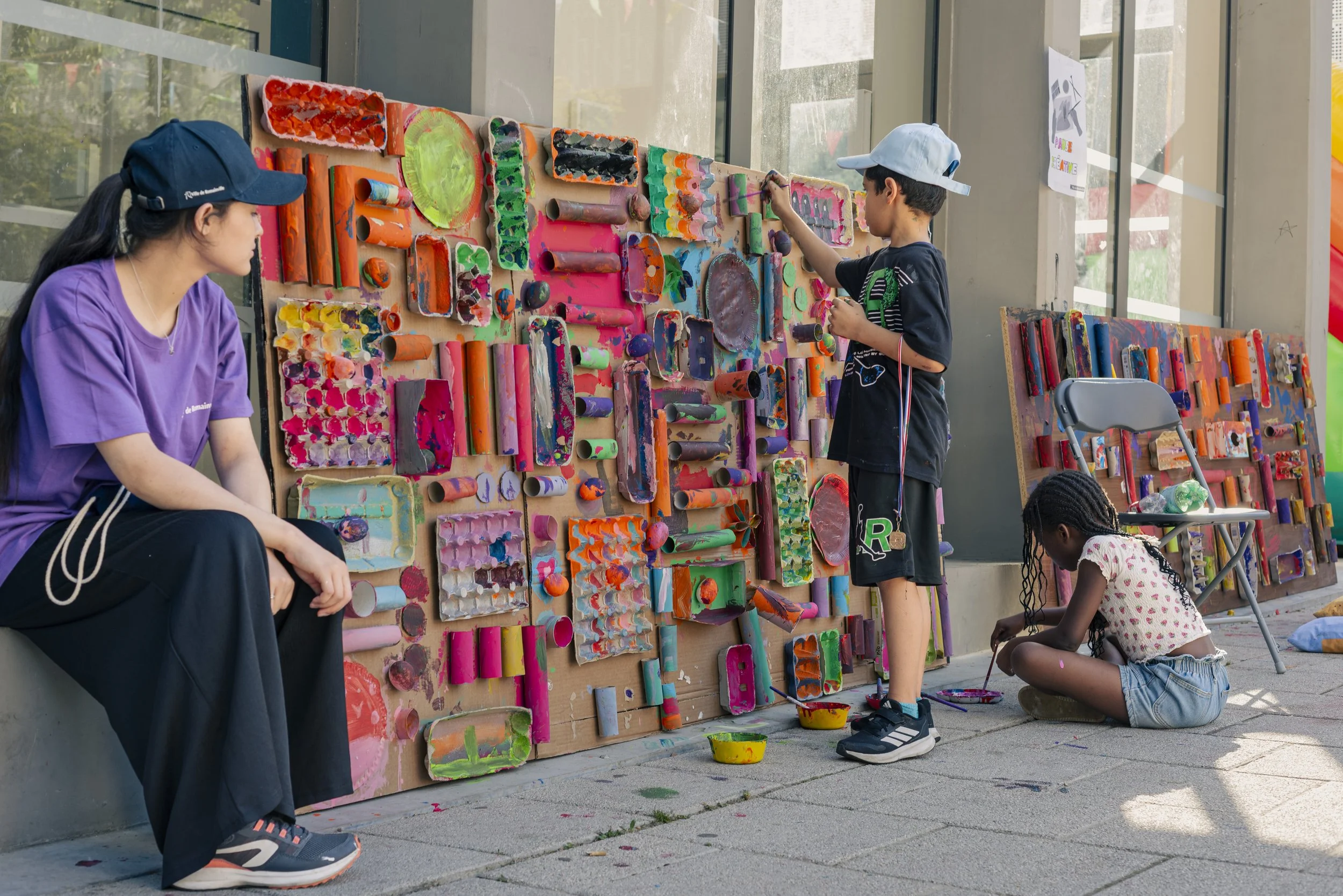  Fête du quartier Gagarine.  2025.  Romainville. 