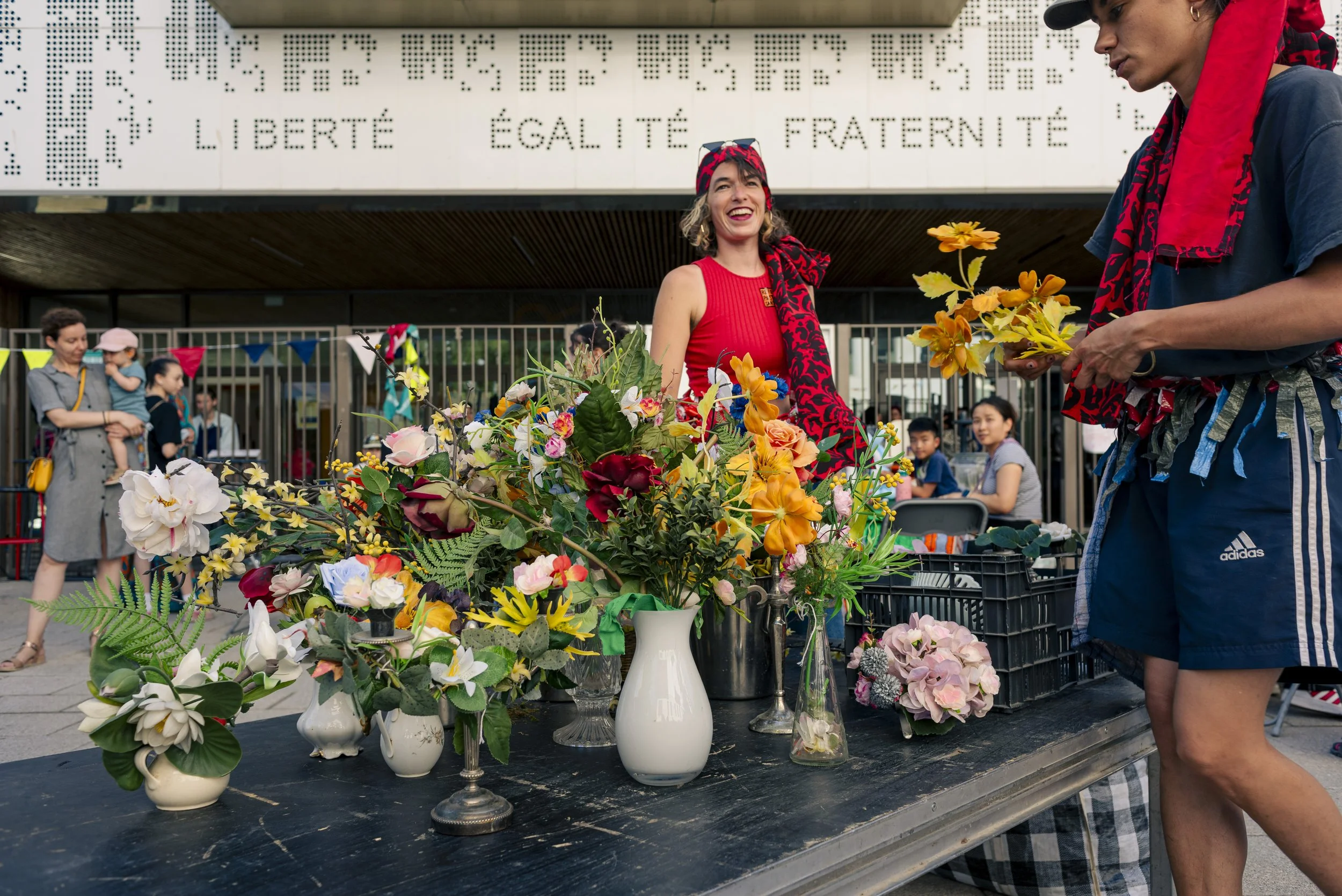 Fête du quartier Gagarine.  2025.  Romainville. 
