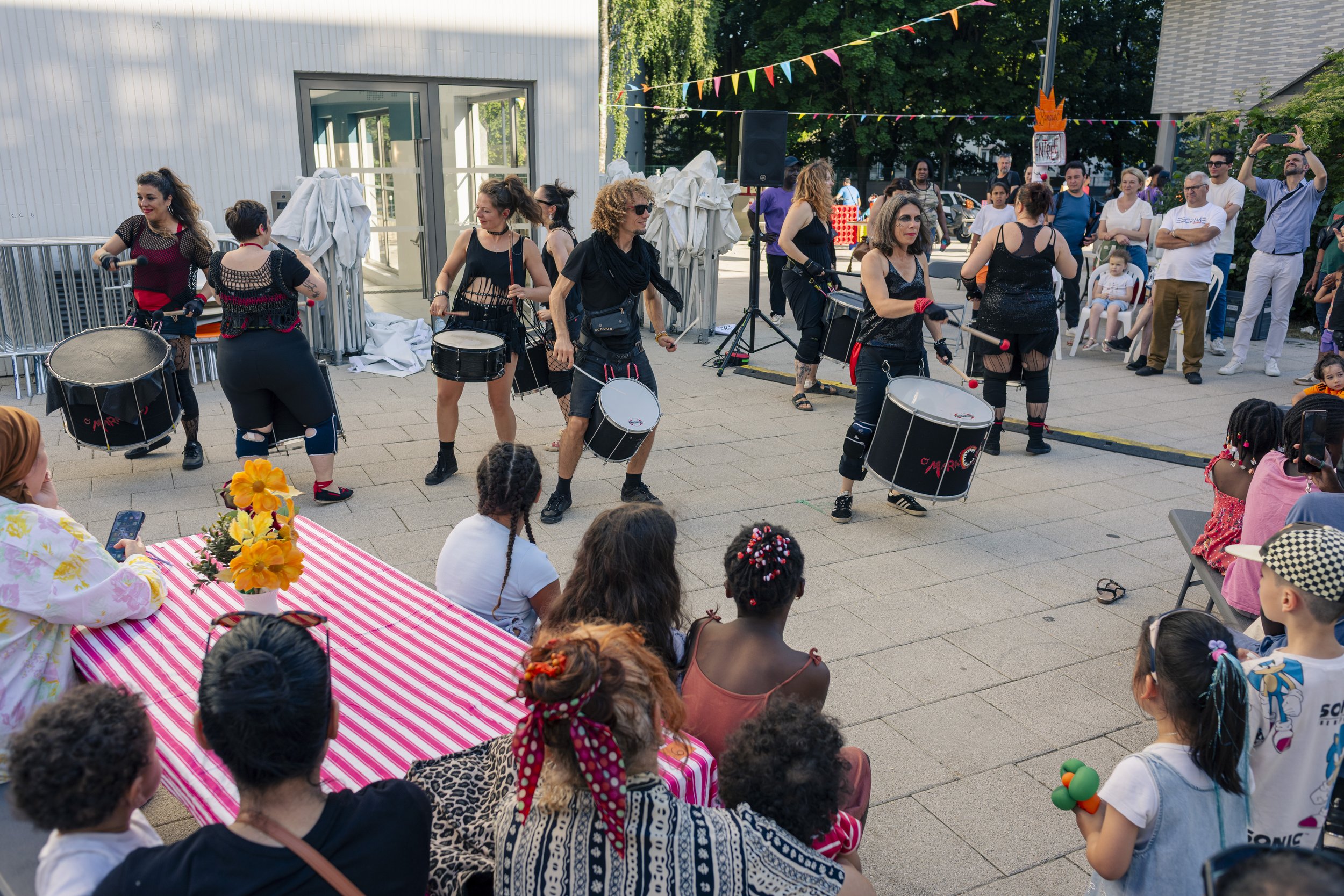  Fête du quartier Gagarine.  2025.  Romainville. 