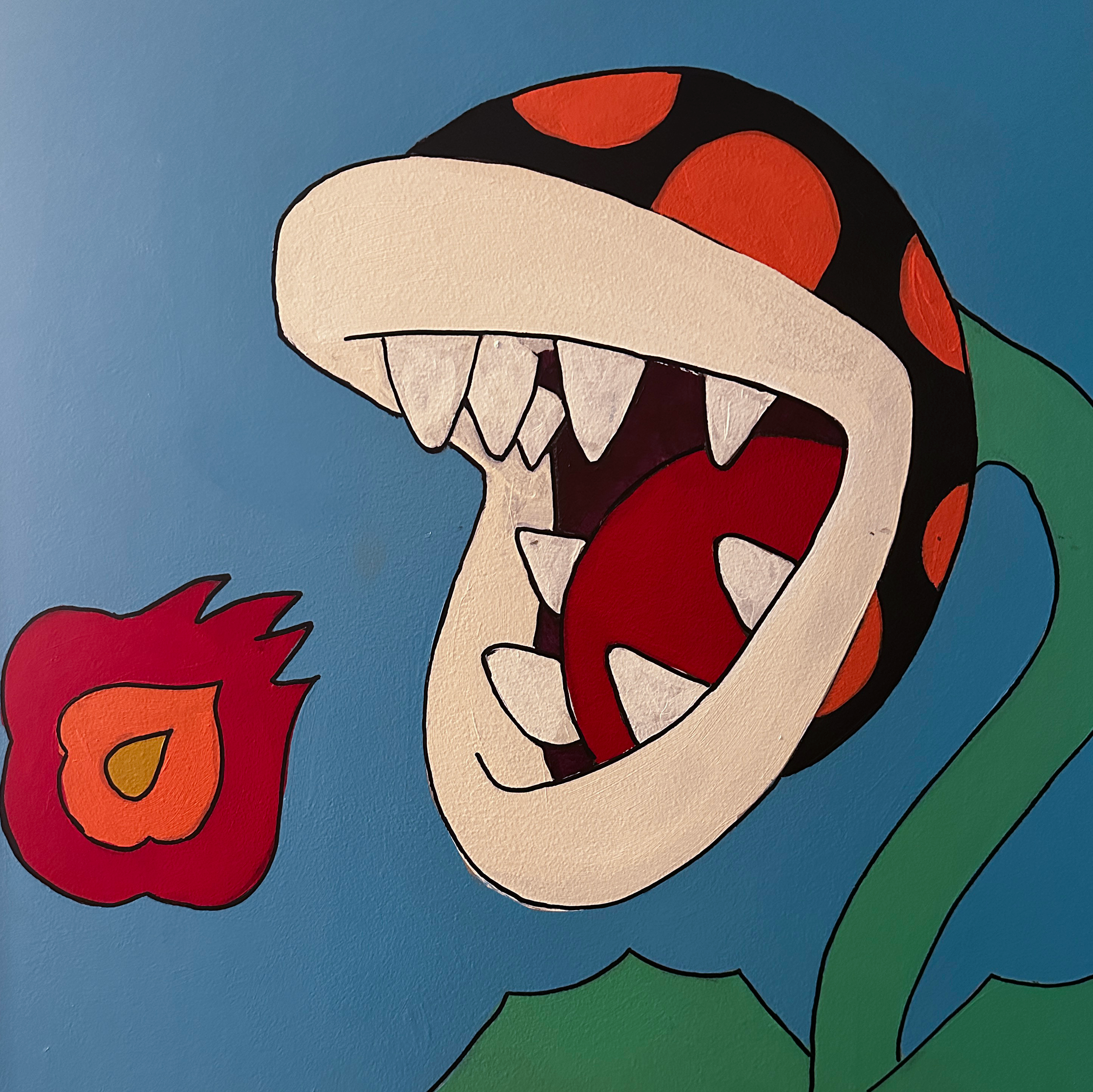 Super Mario Mural