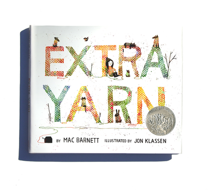 Join us in reading Extra Yarn a stunning picture book by Mac Barnett. This  magical book is available to borrow from the Children's Information Desk, By Grande Prairie Public Library