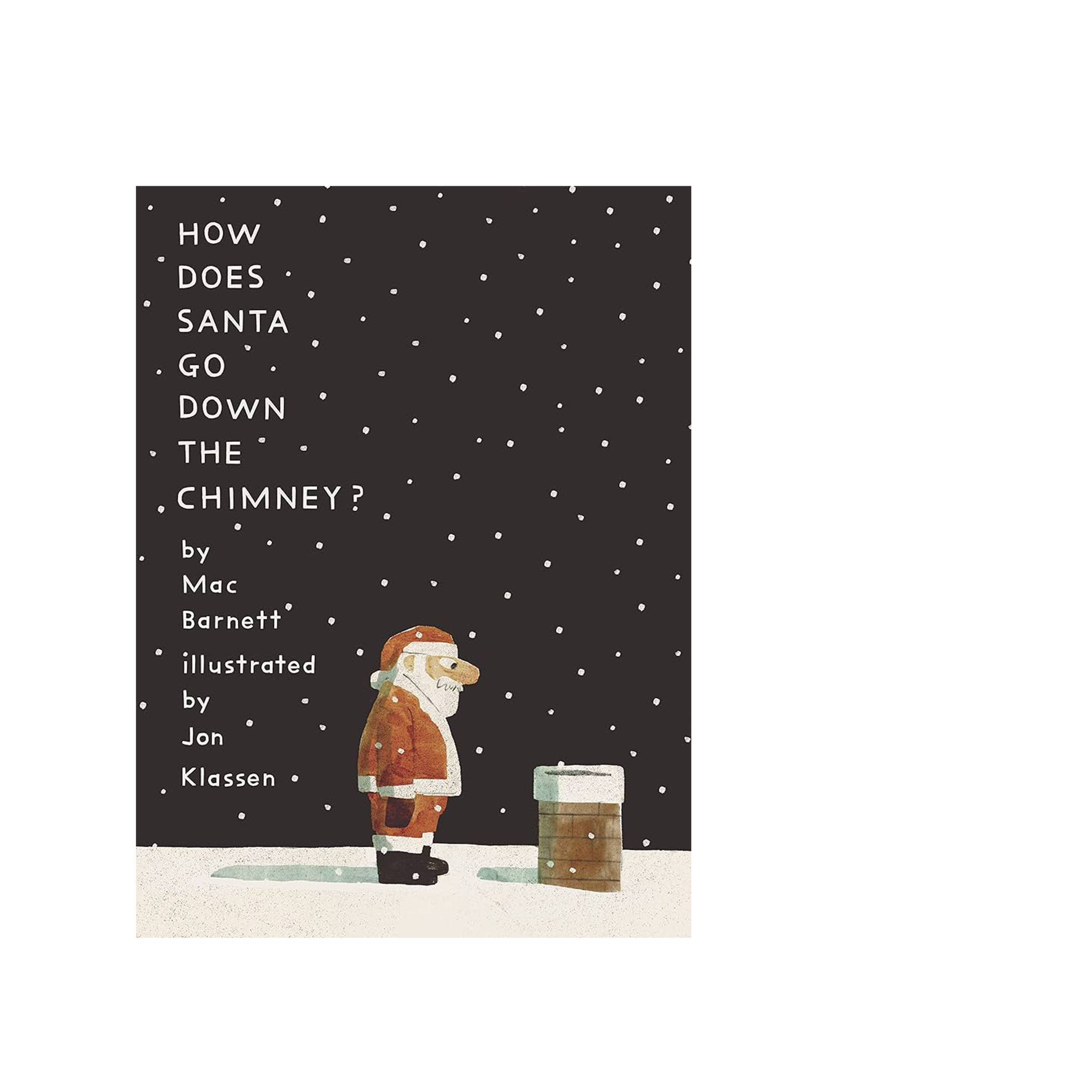 London, UK — HOW DOES SANTA GO DOWN THE CHIMNEY?