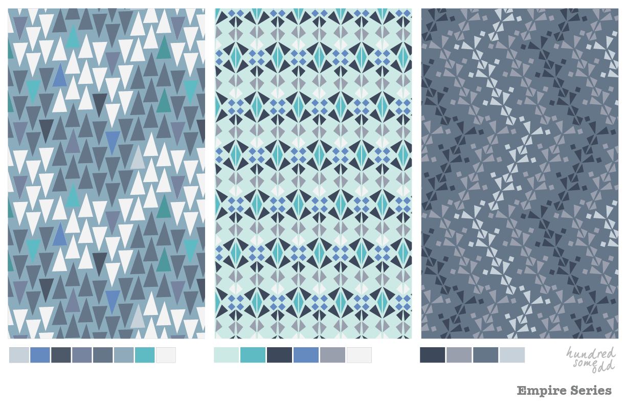  A print series inspired by the art deco detailing and design of the Empire State Building 