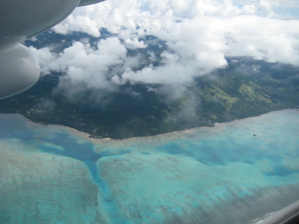 A Fijian Island from Above
