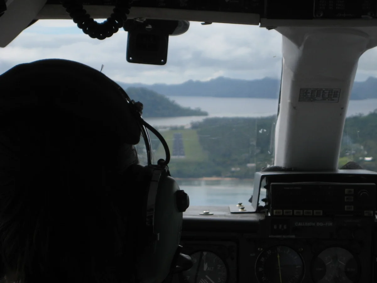 Landing in Fiji