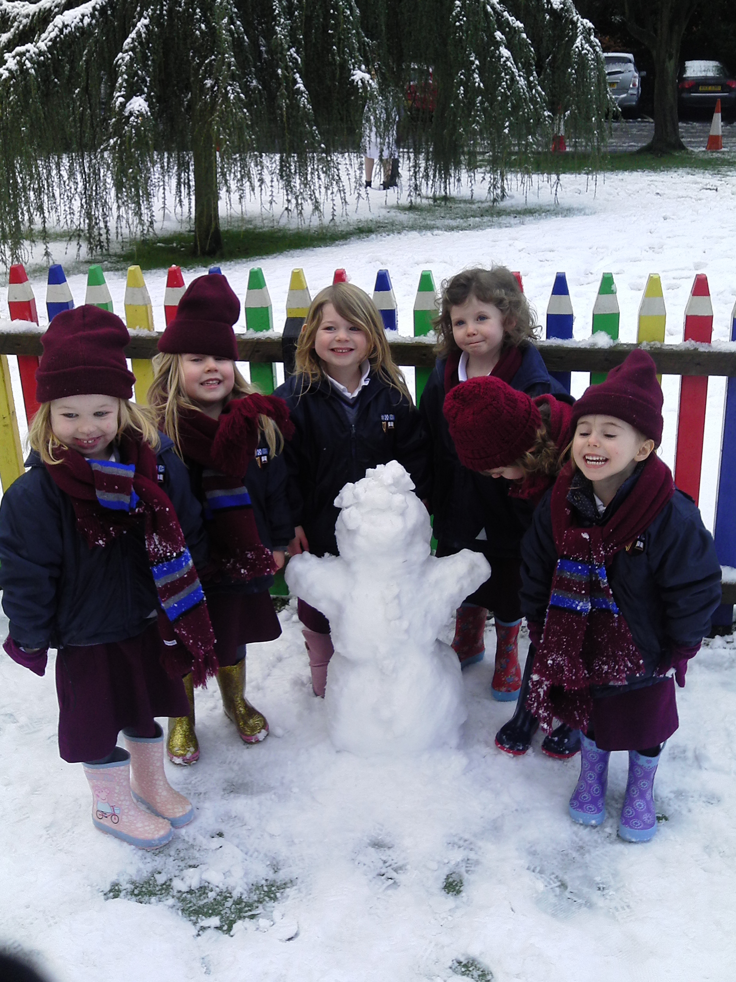 We made our very own Olaf!