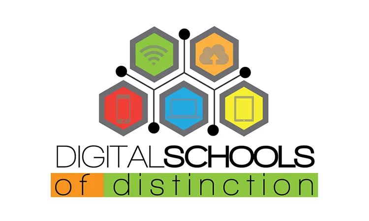 Digital school of distinction award logo