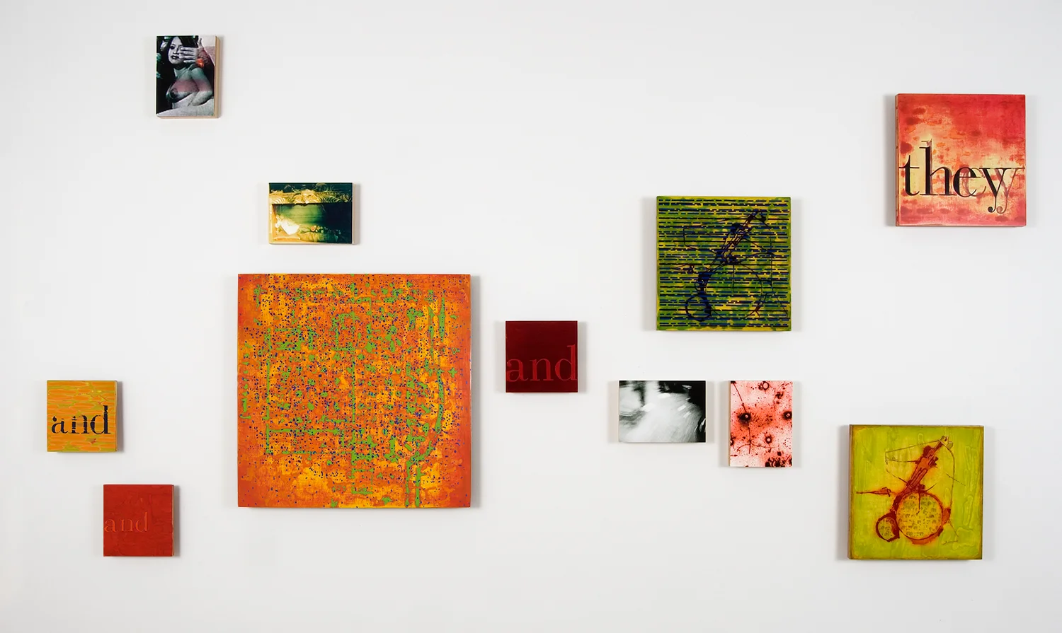 and they are designed from the first with an eye to their later existence as ruins , 2008-09, oil and archival inkjet on 47 panels, dimensions variable. Part 1