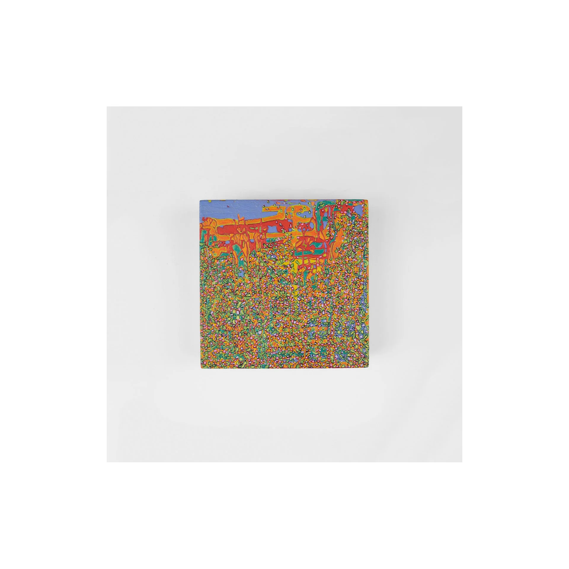  untitled 2018, oil on panel 4.5 x 4.5” 