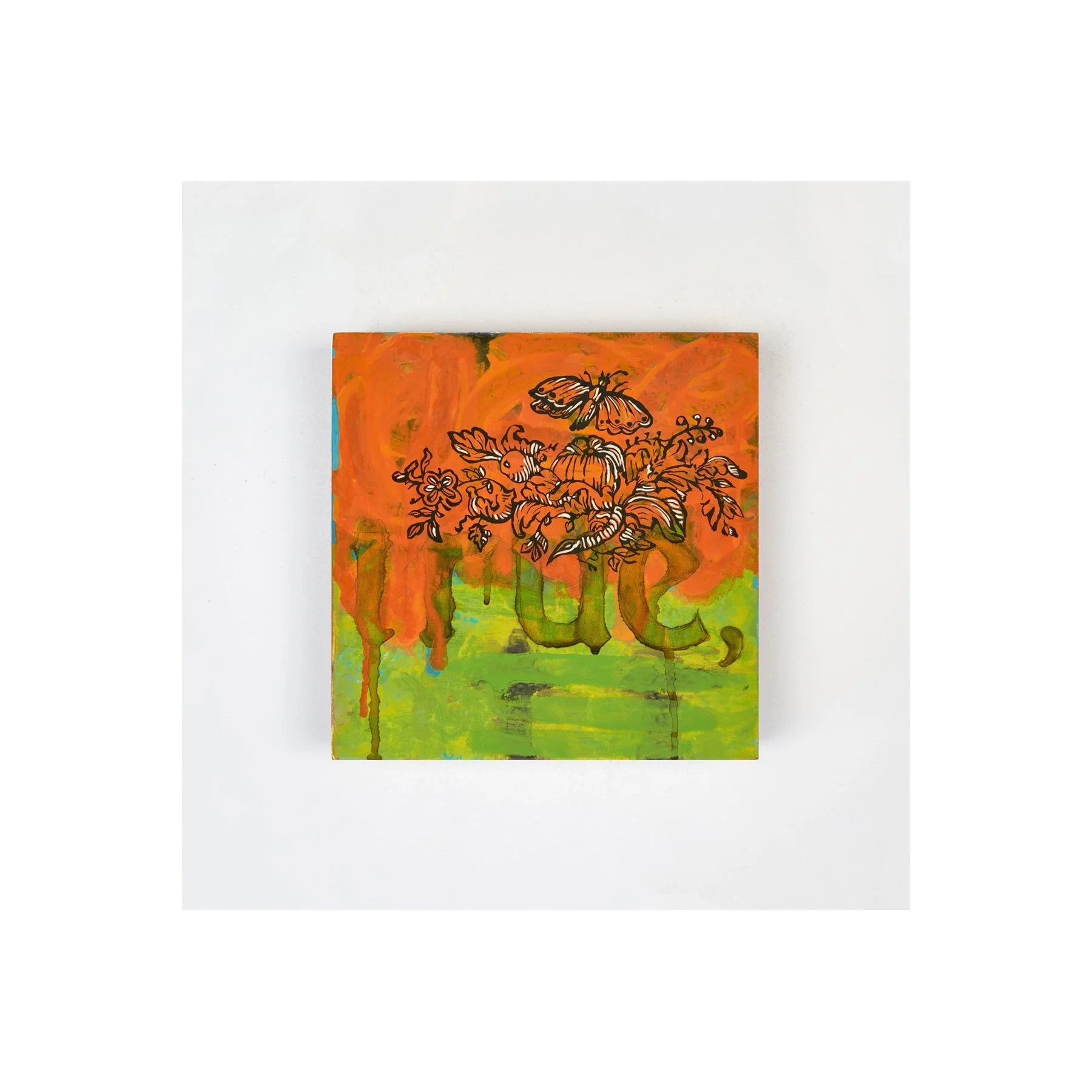   true  2015, oil on panel 7.5” x 7.5” 