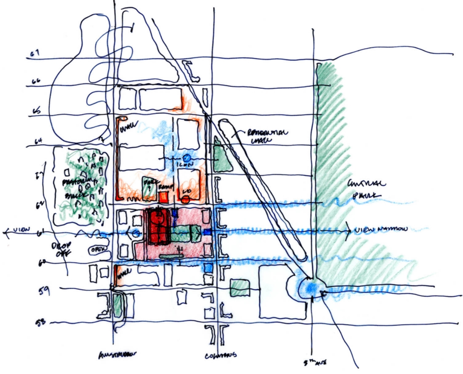 site analysis • campus context